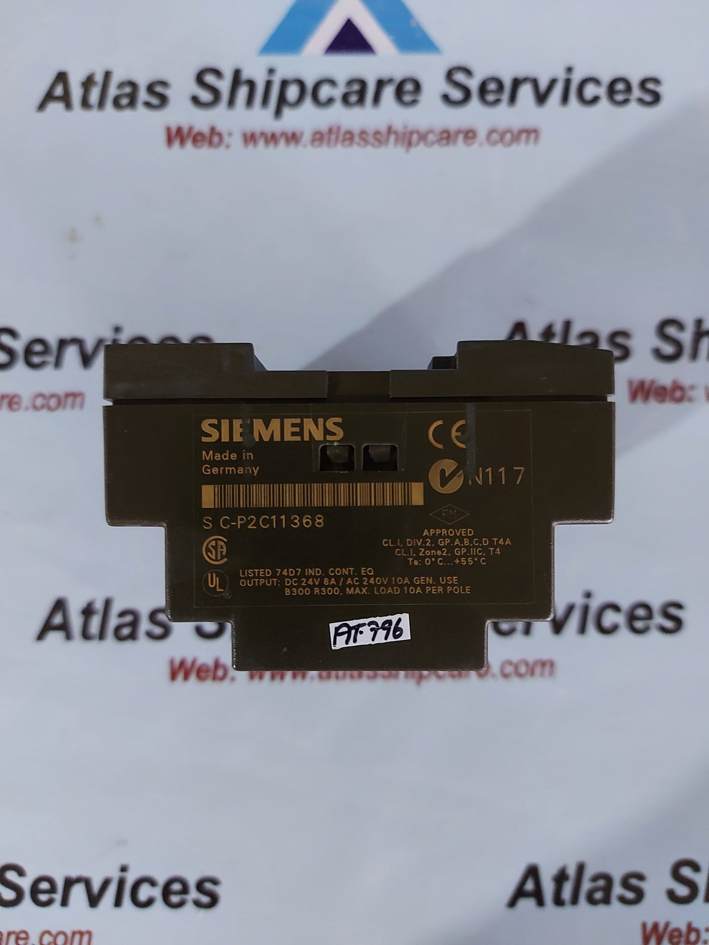 SIEMENS 6ED1053-1HB00-0BA2 LOGOI 24RCL CONTROL MODULE