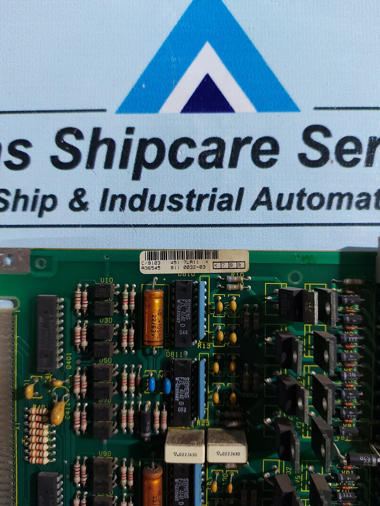 SIEMENS 6ES5 451-7LA11 PCB CARD