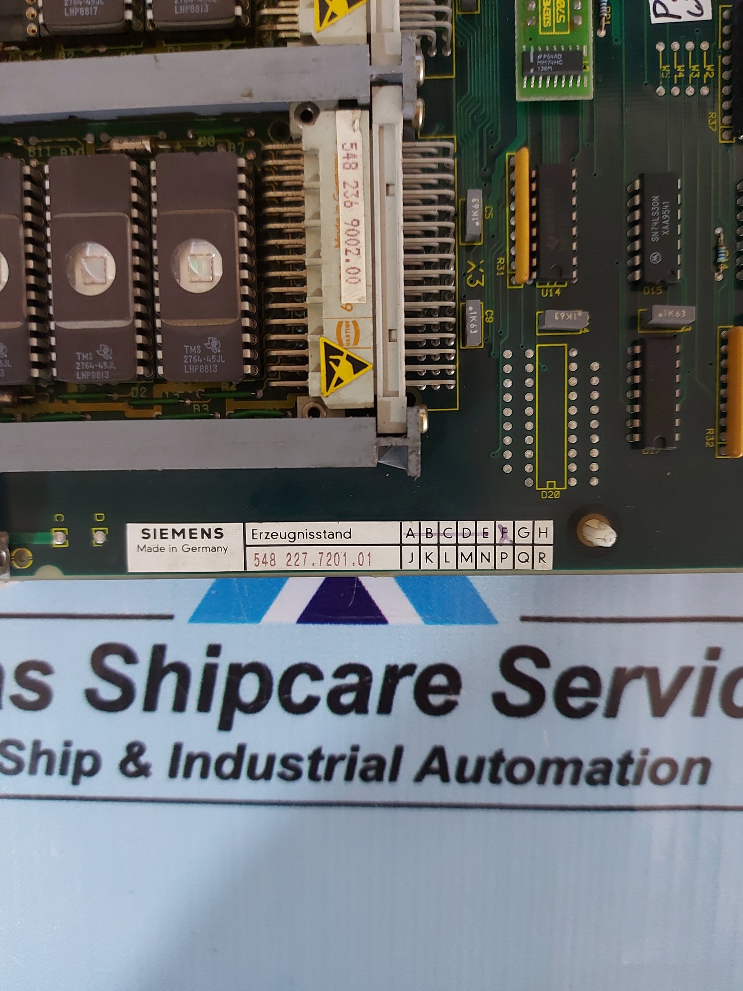 SIEMENS 6ES5 921-3WB15 CPU MODULE