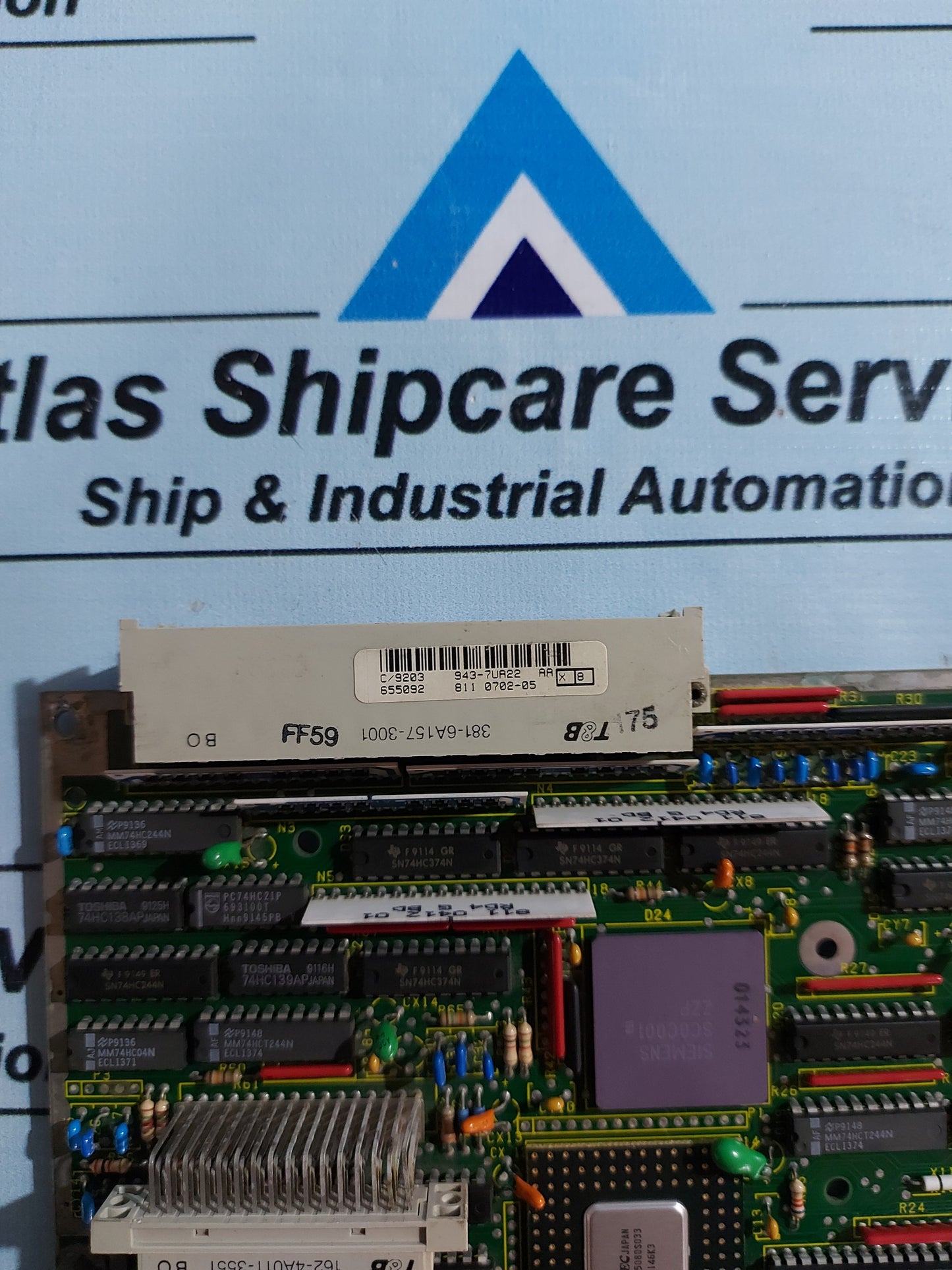 SIEMENS 6ES5 943-7UA22 PCB CARD
