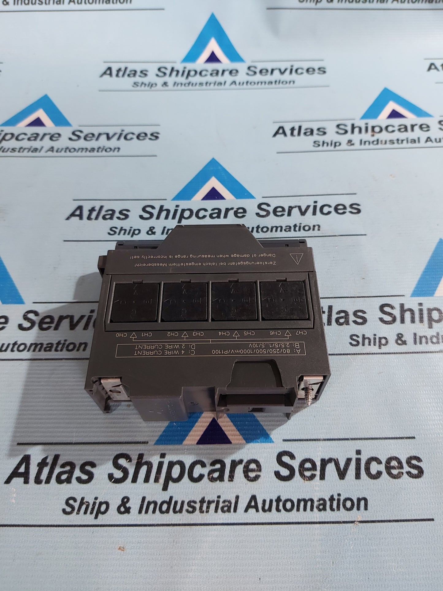 SIEMENS 6ES7 331-7KF02-0AB0 SIMATIC S7-300 ANALOG INPUT MODULE