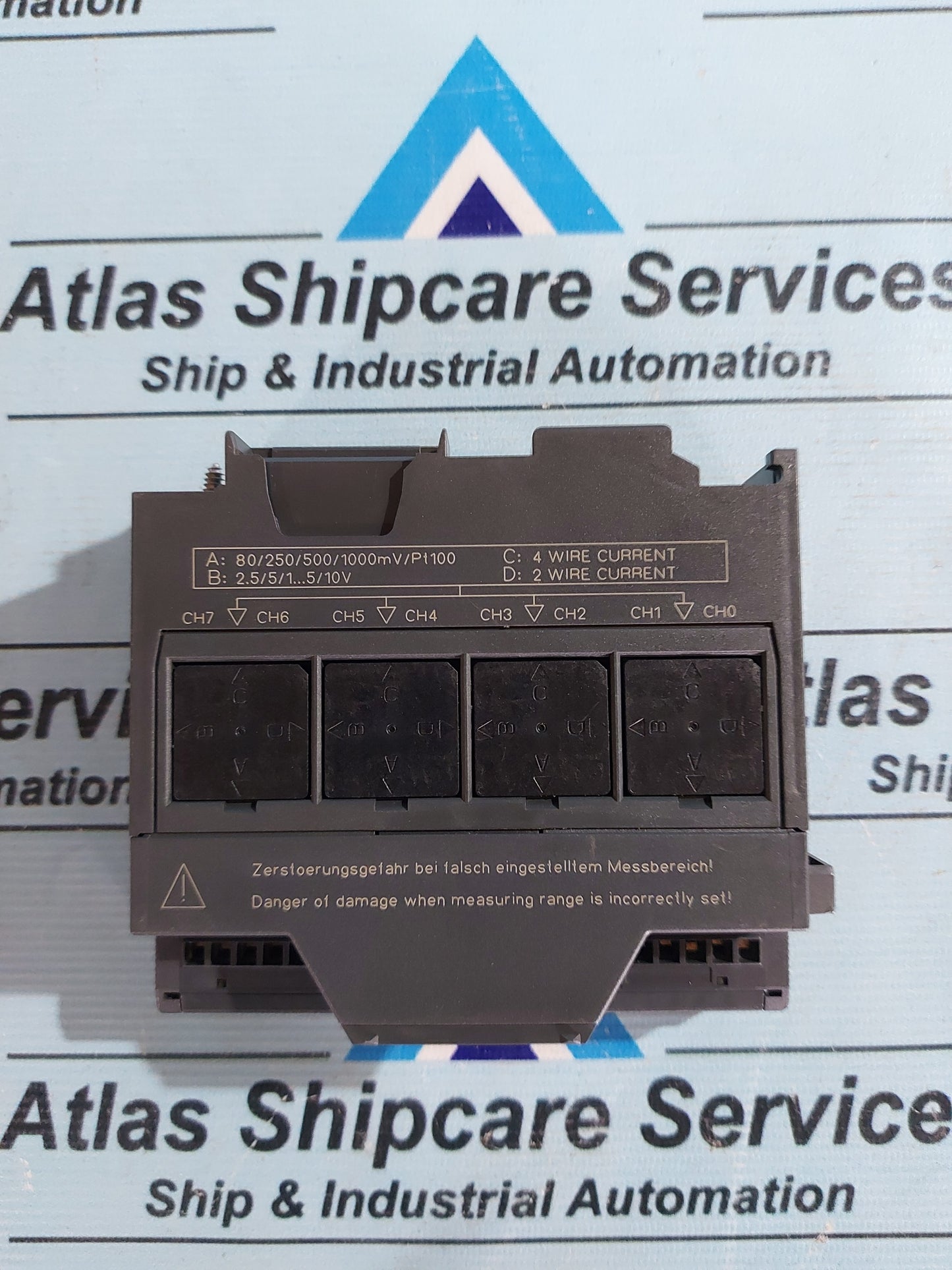 SIEMENS 6ES7 331-7KF02-0AB0 SIMATIC S7-300 ANALOG INPUT MODULE