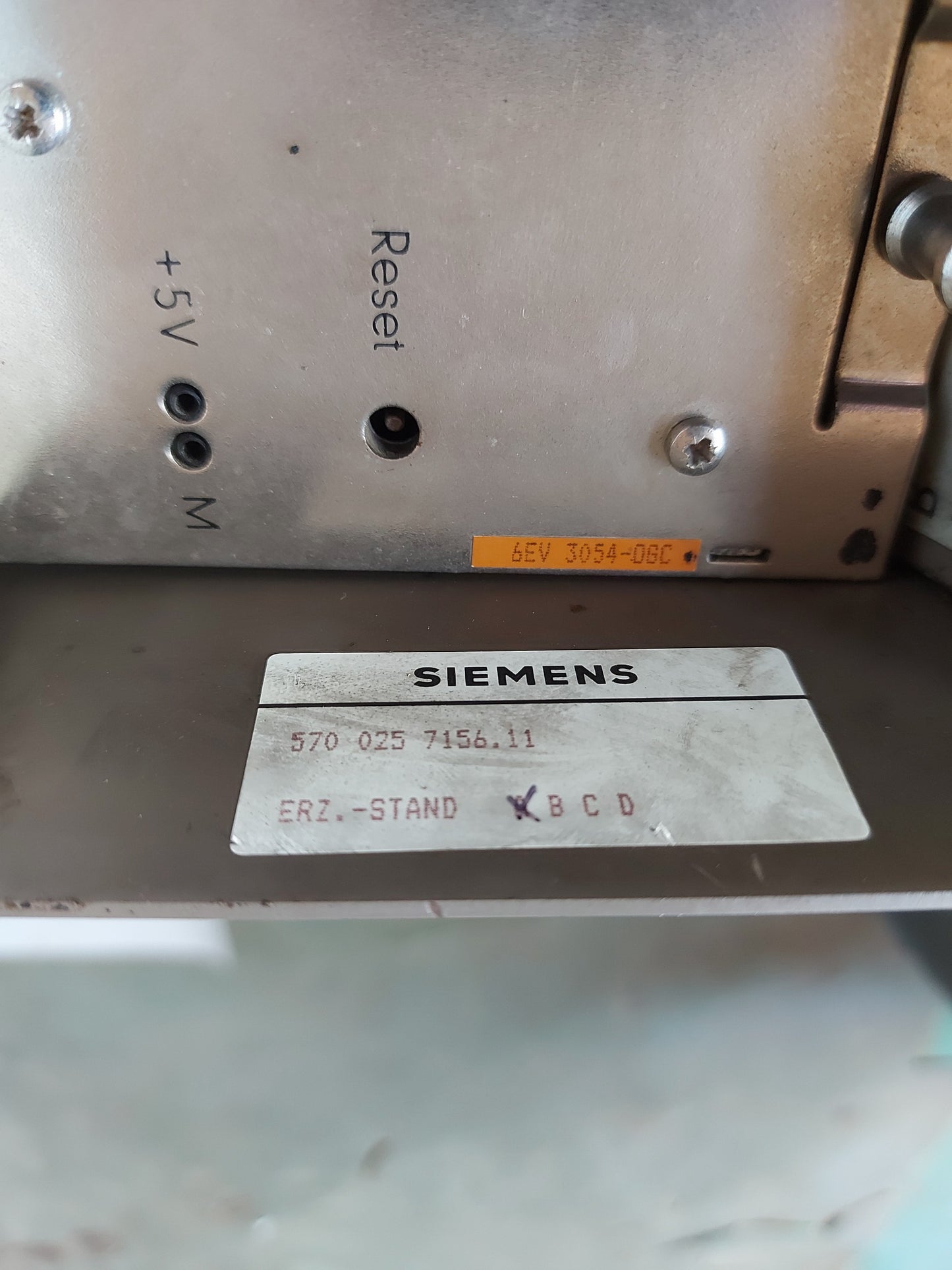 SIEMENS 6FC 3881-0KA-Z SINUMERIK 3 FA 4B
