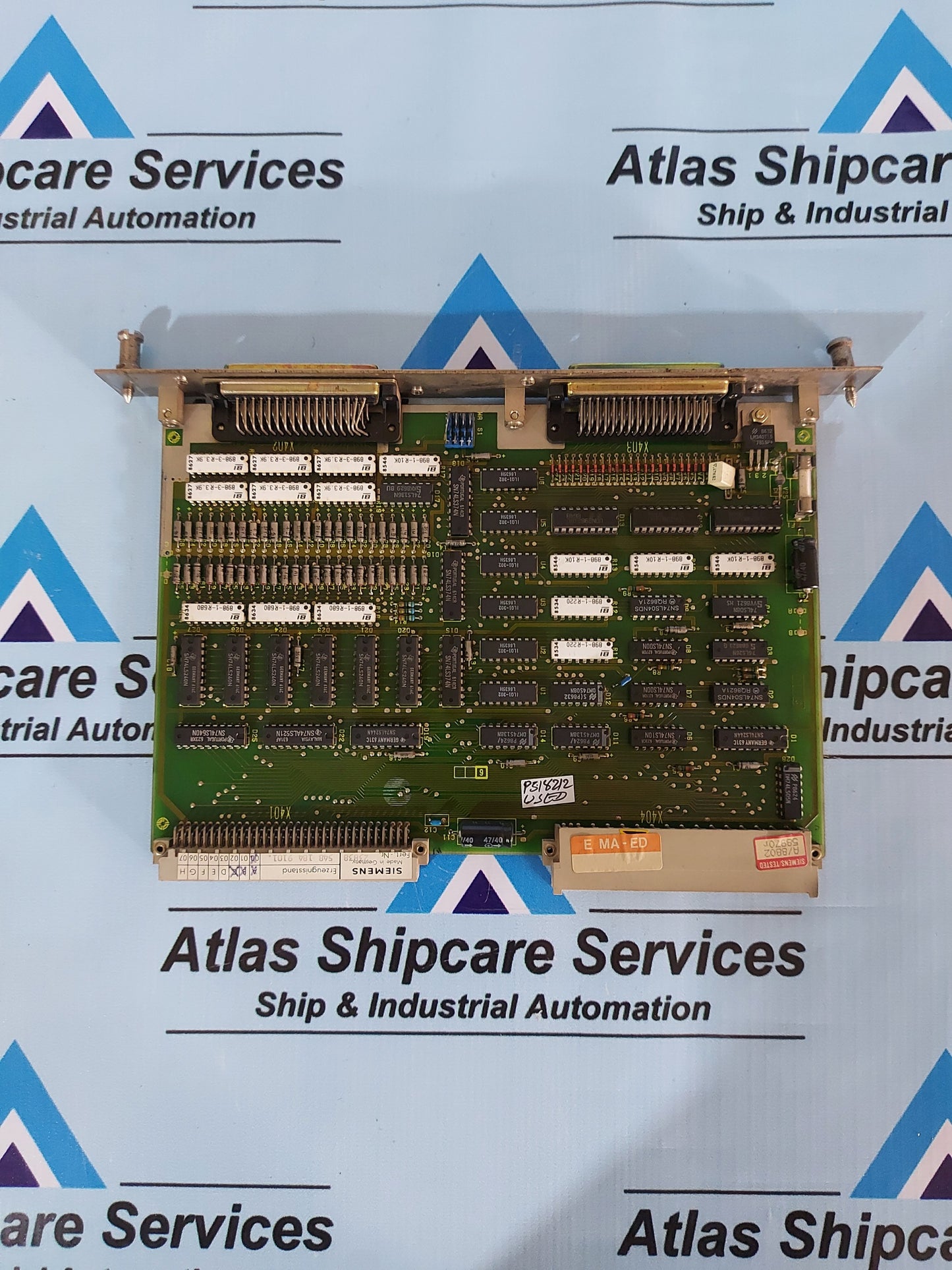 SIEMENS 6FX111-4AA01 INPUT/OUTPUT BOARD