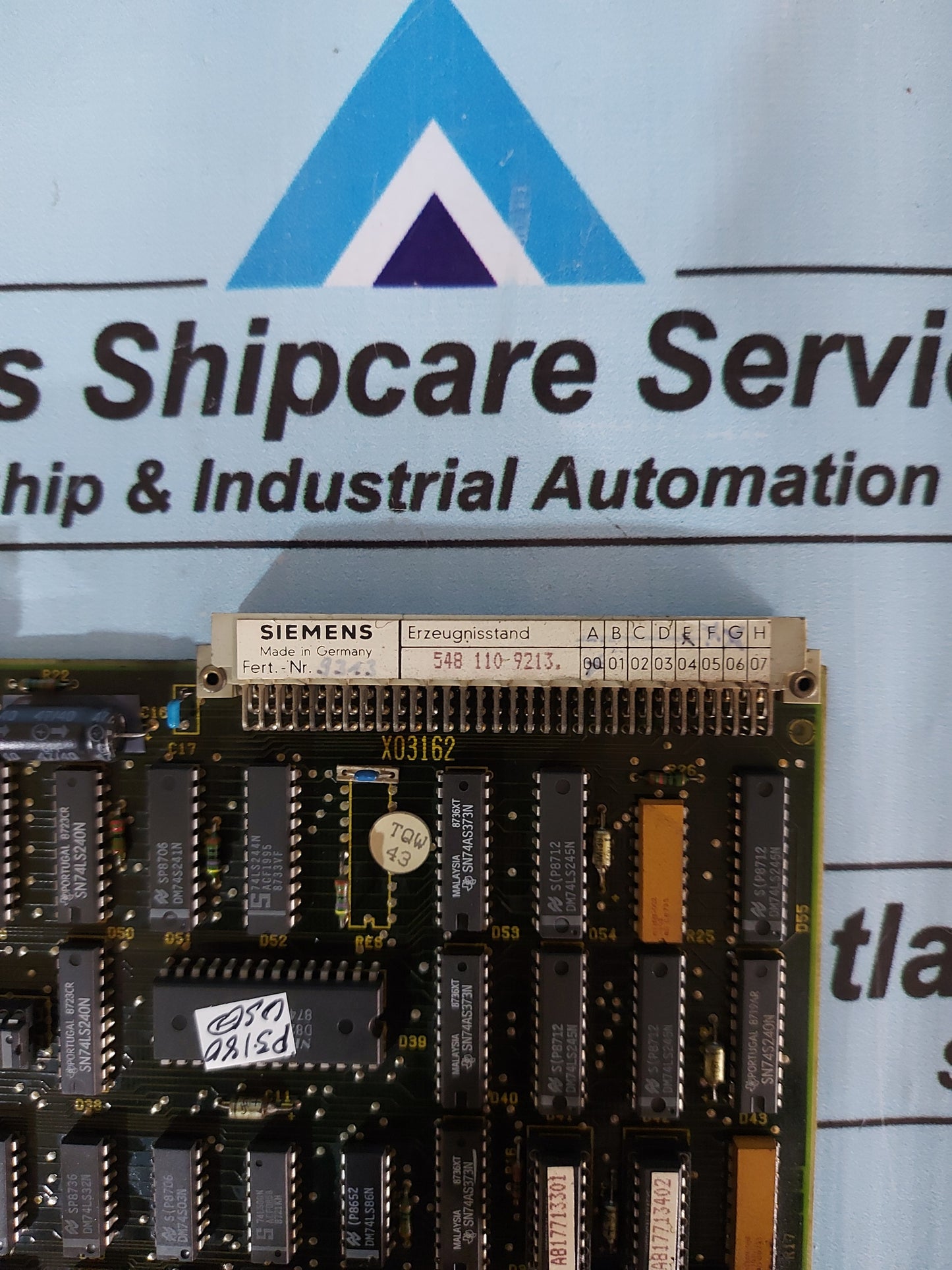 SIEMENS 6FX1111-0AN02 CONTROL CARD