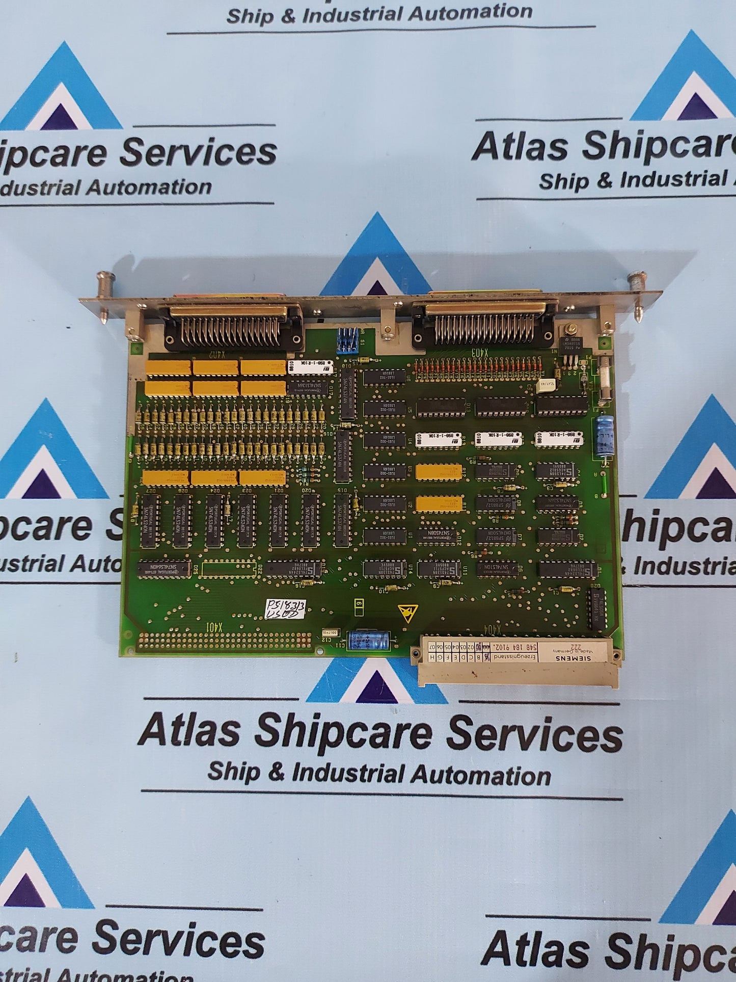 SIEMENS 6FX1118-4AB01 SINUMERIK IN/OUTPUT BOARD