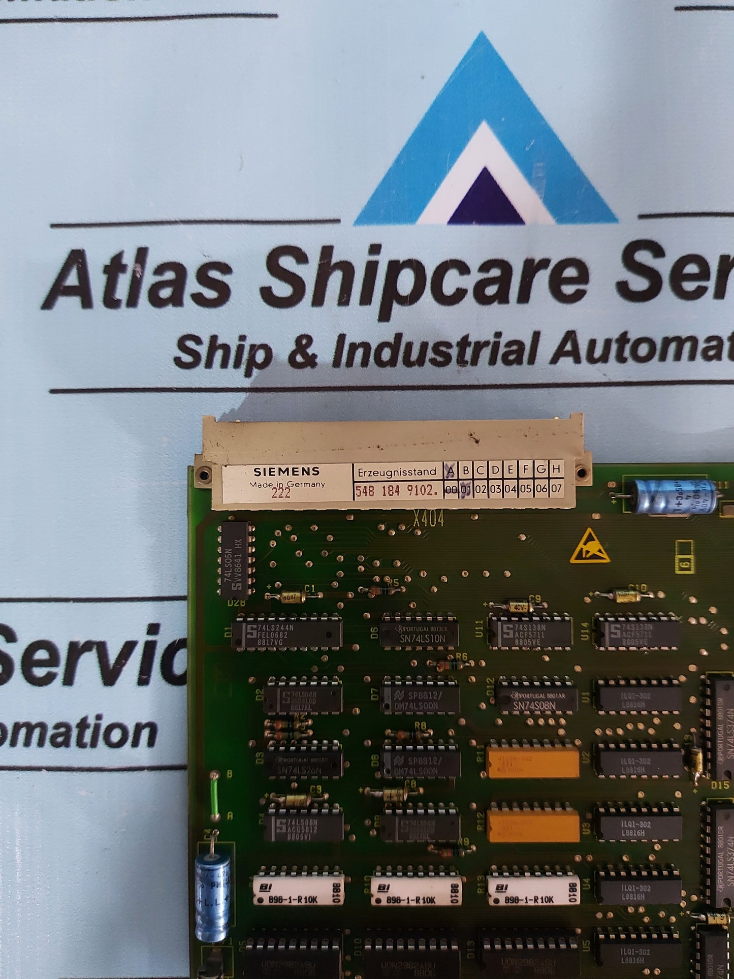 SIEMENS 6FX1118-4AB01 SINUMERIK IN/OUTPUT BOARD