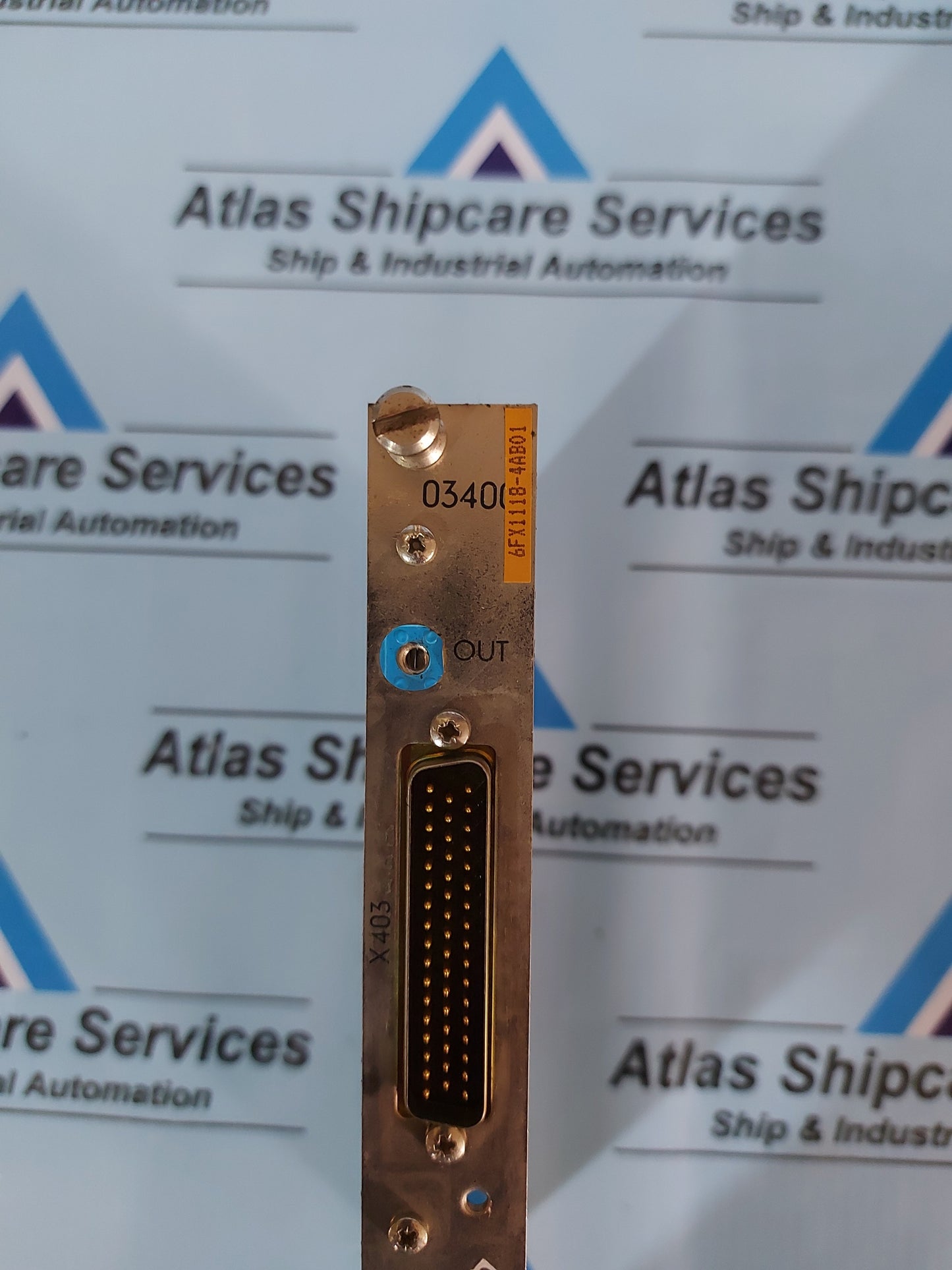 SIEMENS 6FX1118-4AB01 SINUMERIK IN/OUTPUT BOARD