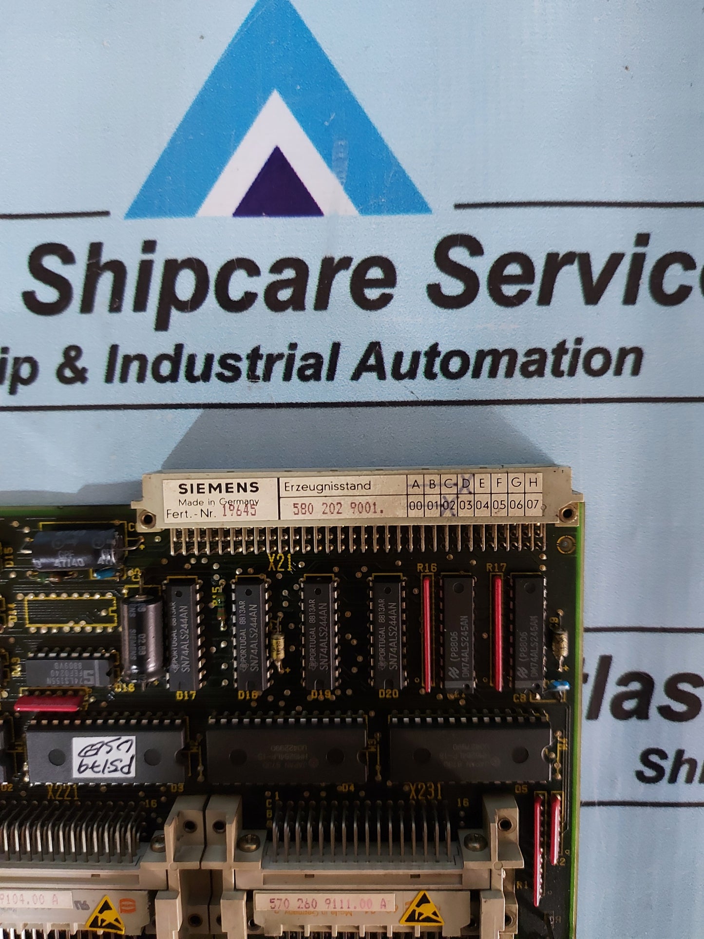 SIEMENS 6FX1120-2CA00 SINUMERIK MEMORY BOARD