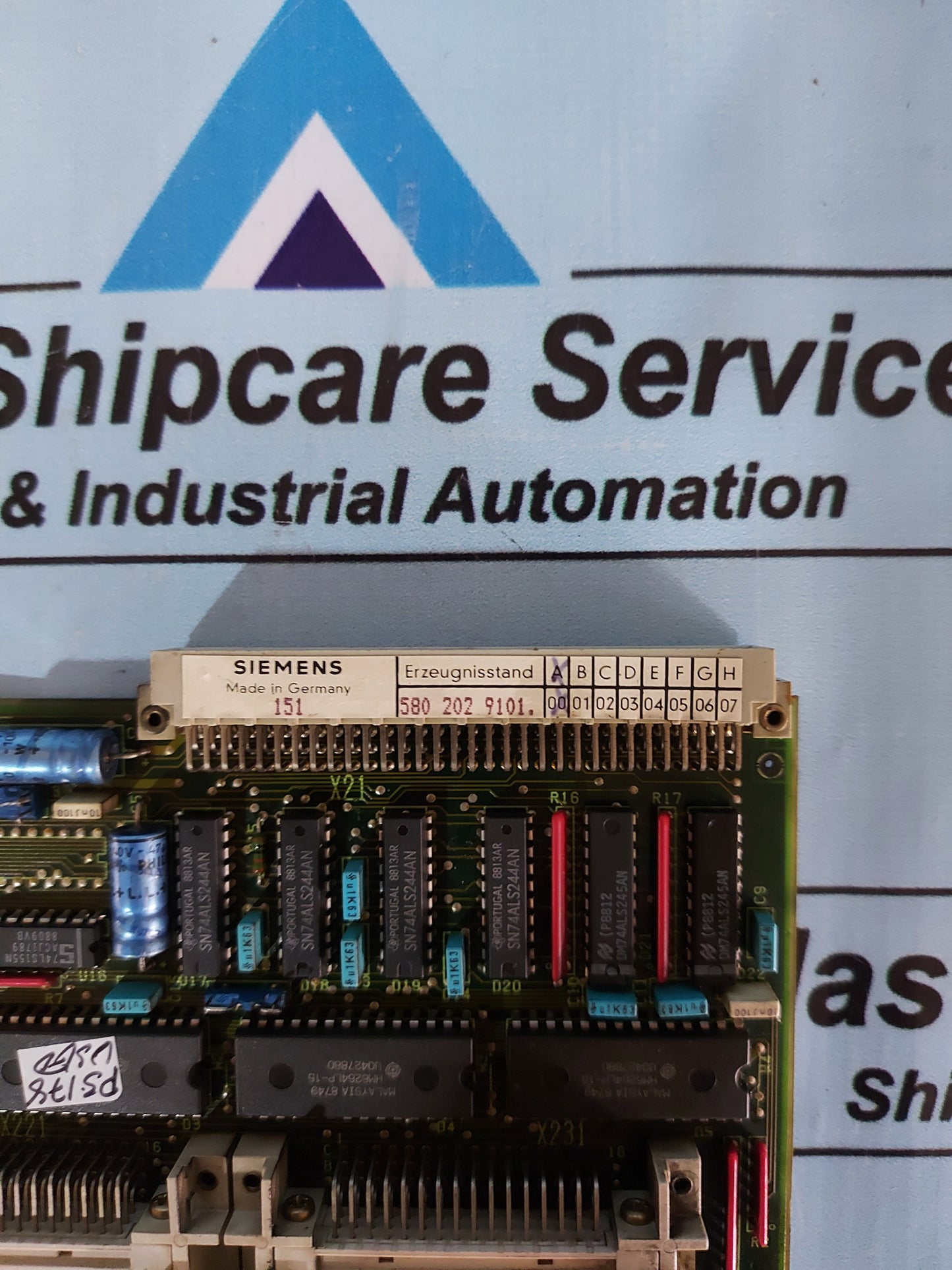 SIEMENS 6FX1120-2CA01 PC BOARD MEMORY CARD