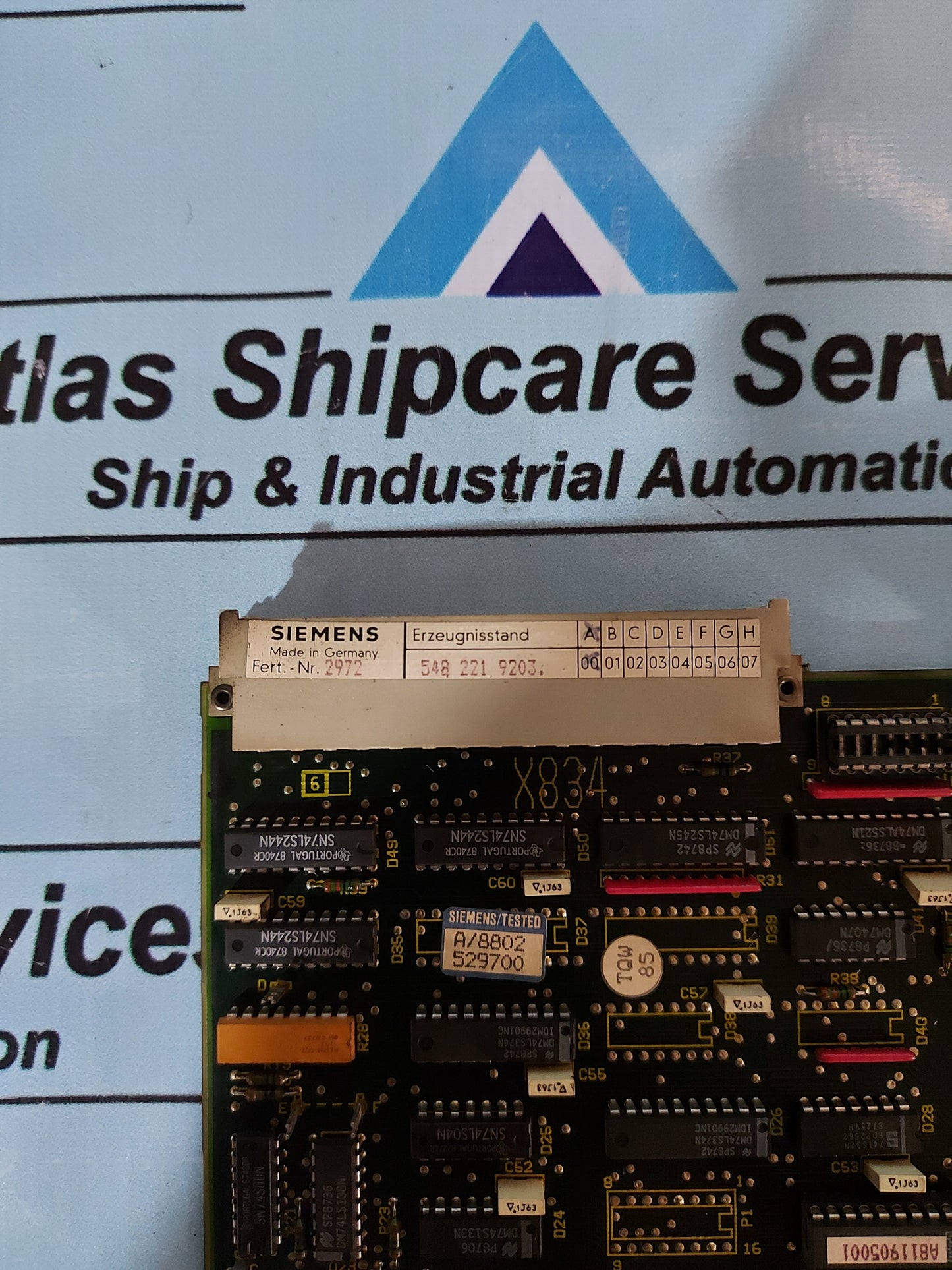 SIEMENS 6FX1122-1AC02 COUPLING MODULE