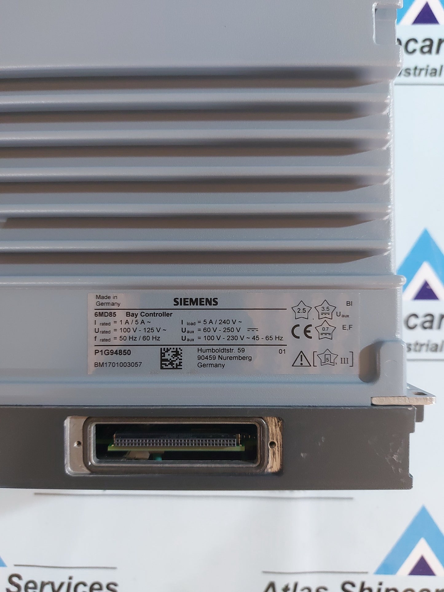 SIEMENS 6MD85 HIGH-VOLTAGE BAY CONTROLLER