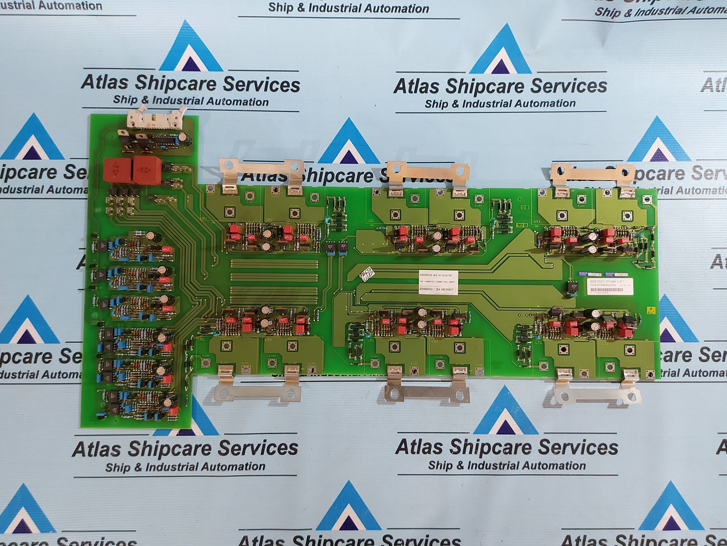 SIEMENS 6SE7031-7FG84-1JF1 POWER SUPPLY BOARD