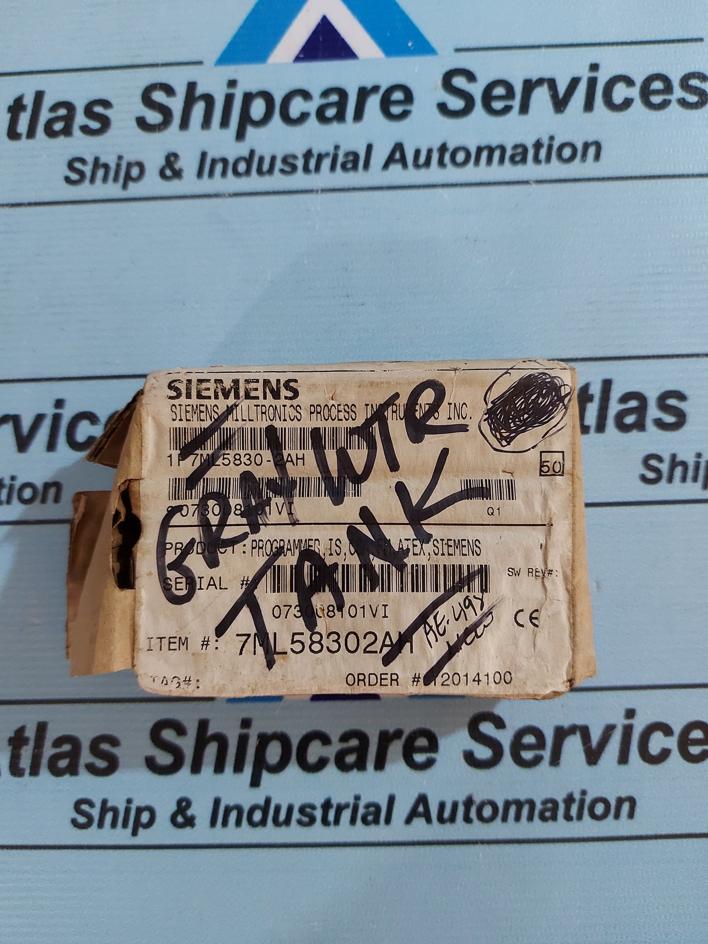 SIEMENS 7ML58302AH INTRINSICALLY SAFE PROGRAMMER