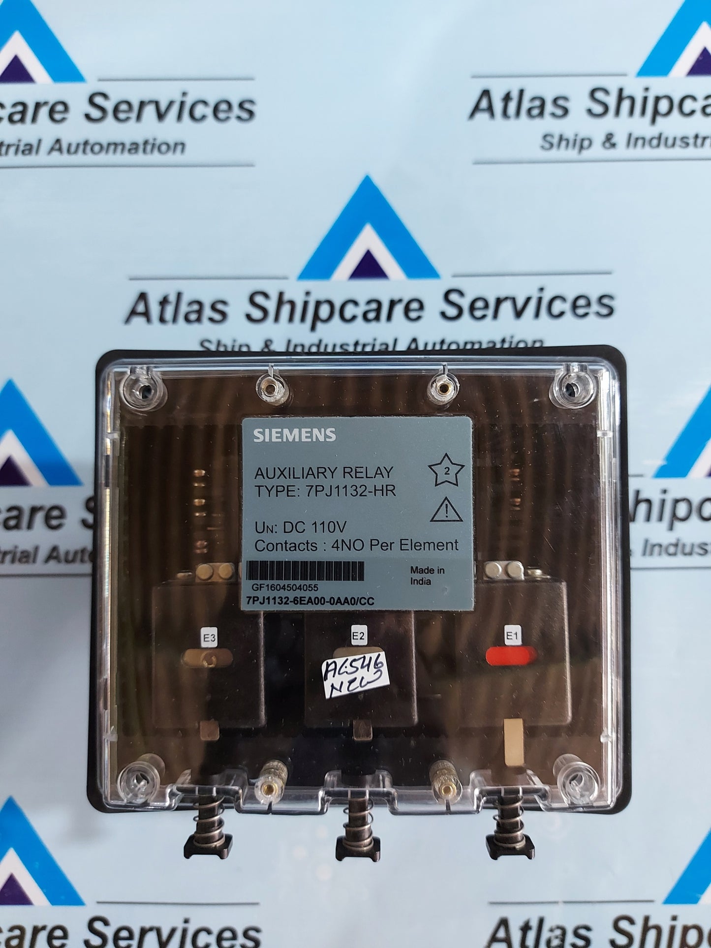 SIEMENS 7PJ1132-6EA00-0AA0/CC AUXILIARY RELAY