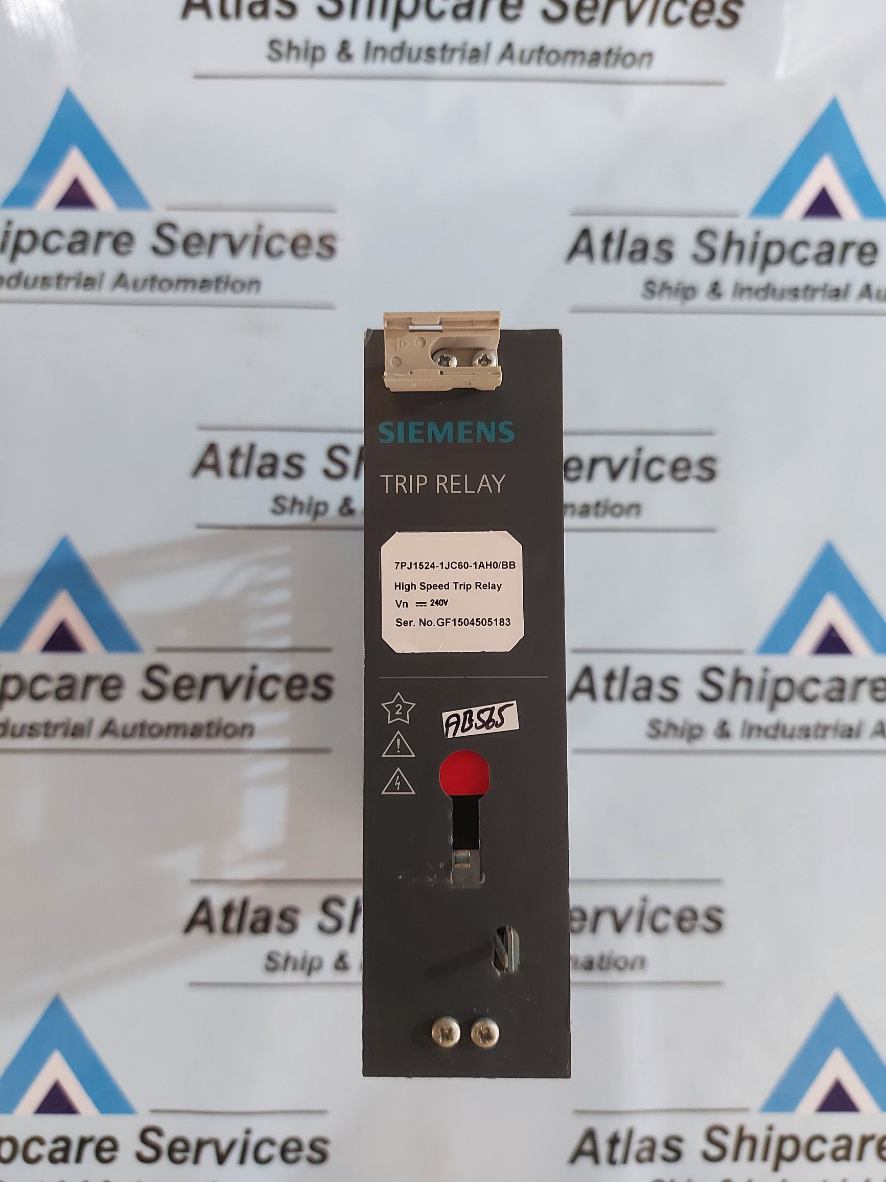 SIEMENS 7PJ1524-1JC60-1AH0/BB HIGH SPEED TRIP RELAY