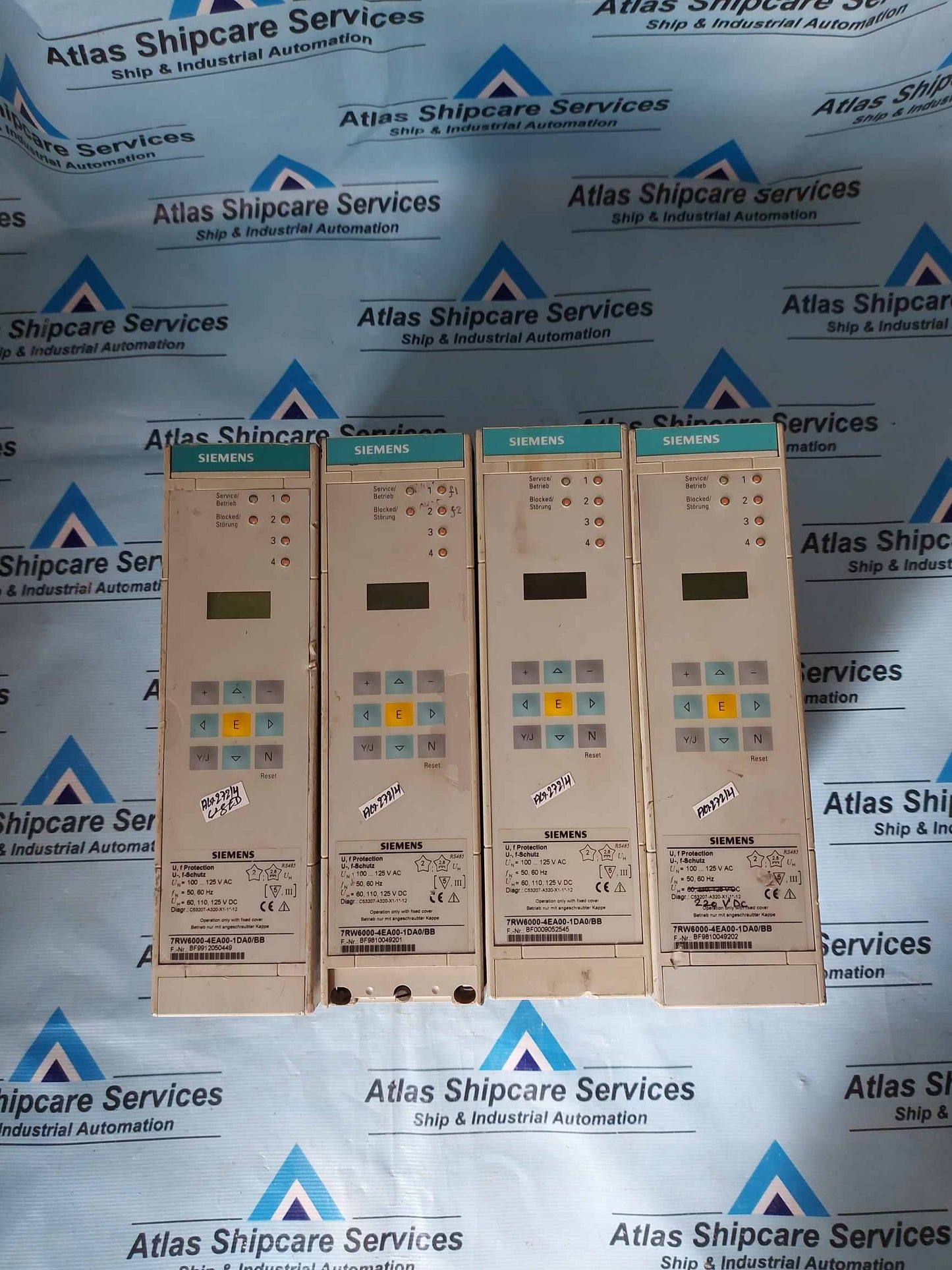 SIEMENS 7RW6000-4EA00-1DA0/BB NUMERICAL OVERCURRENT PROTECTION RELAY AG272