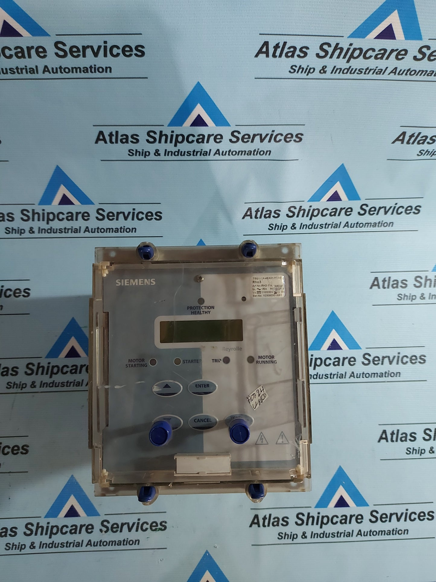 SIEMENS 7SG1714-4EA21-0DA0 OVERCURRENT PROTECTION RELAY Rho3 AG24