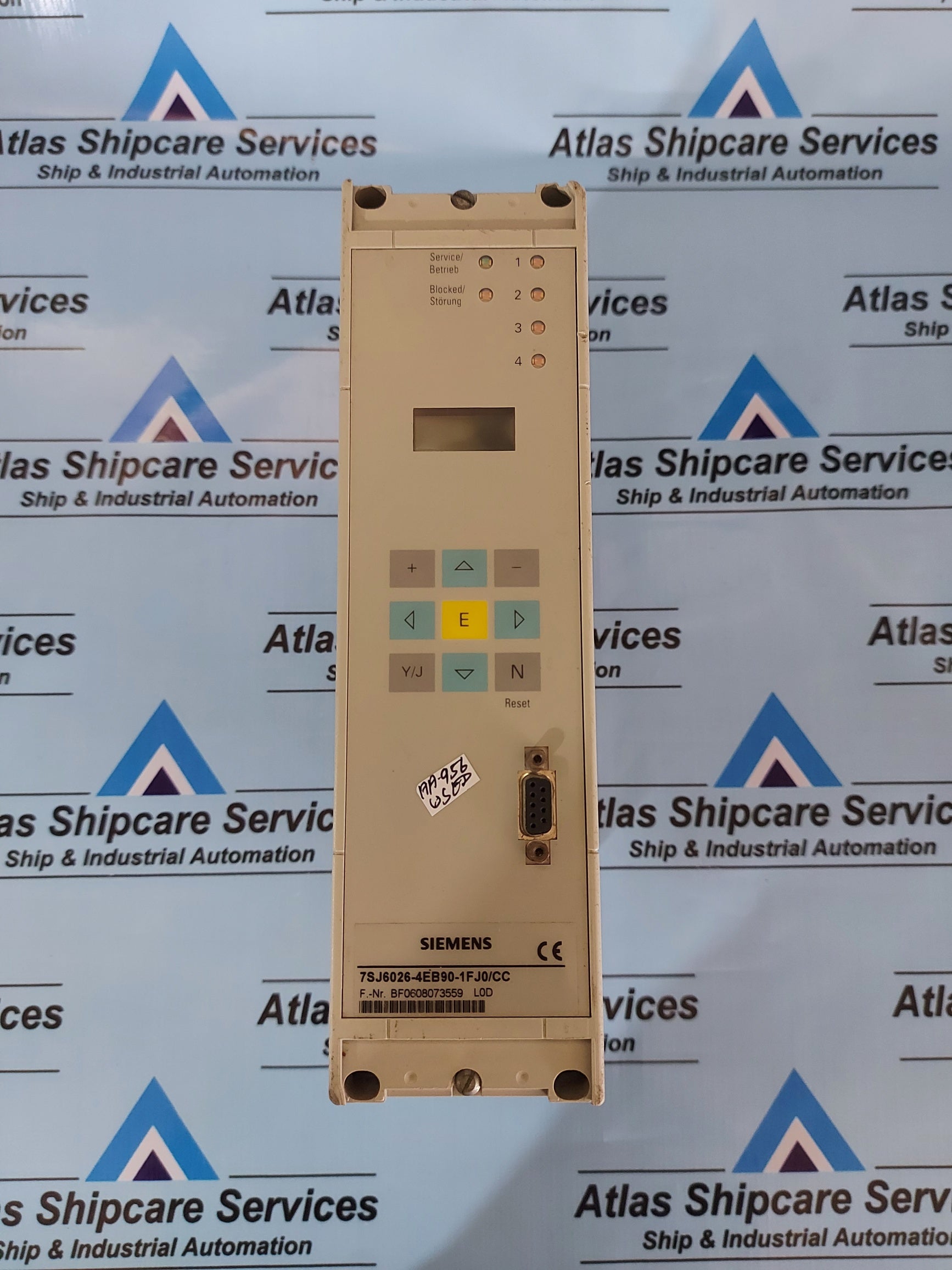 SIEMENS 7SJ6026-4EB90-1FJ0/CC OVERCURRENT PROTECTION RELAY