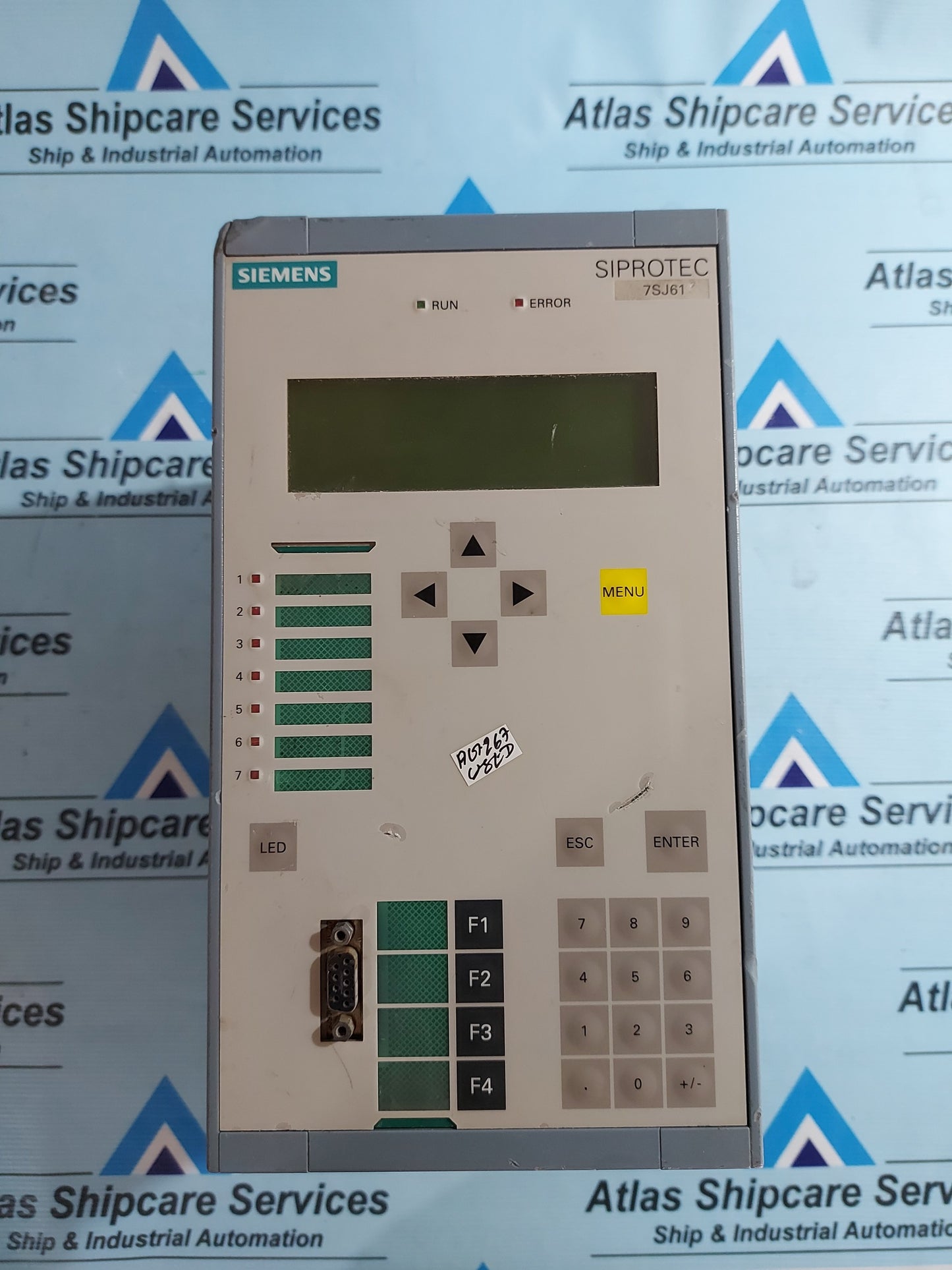 SIEMENS 7SJ61 SIPROTEC 7SJ6102-5EB92-1FB0/FF OVERCURRENT PROTECTION RELAY AG267