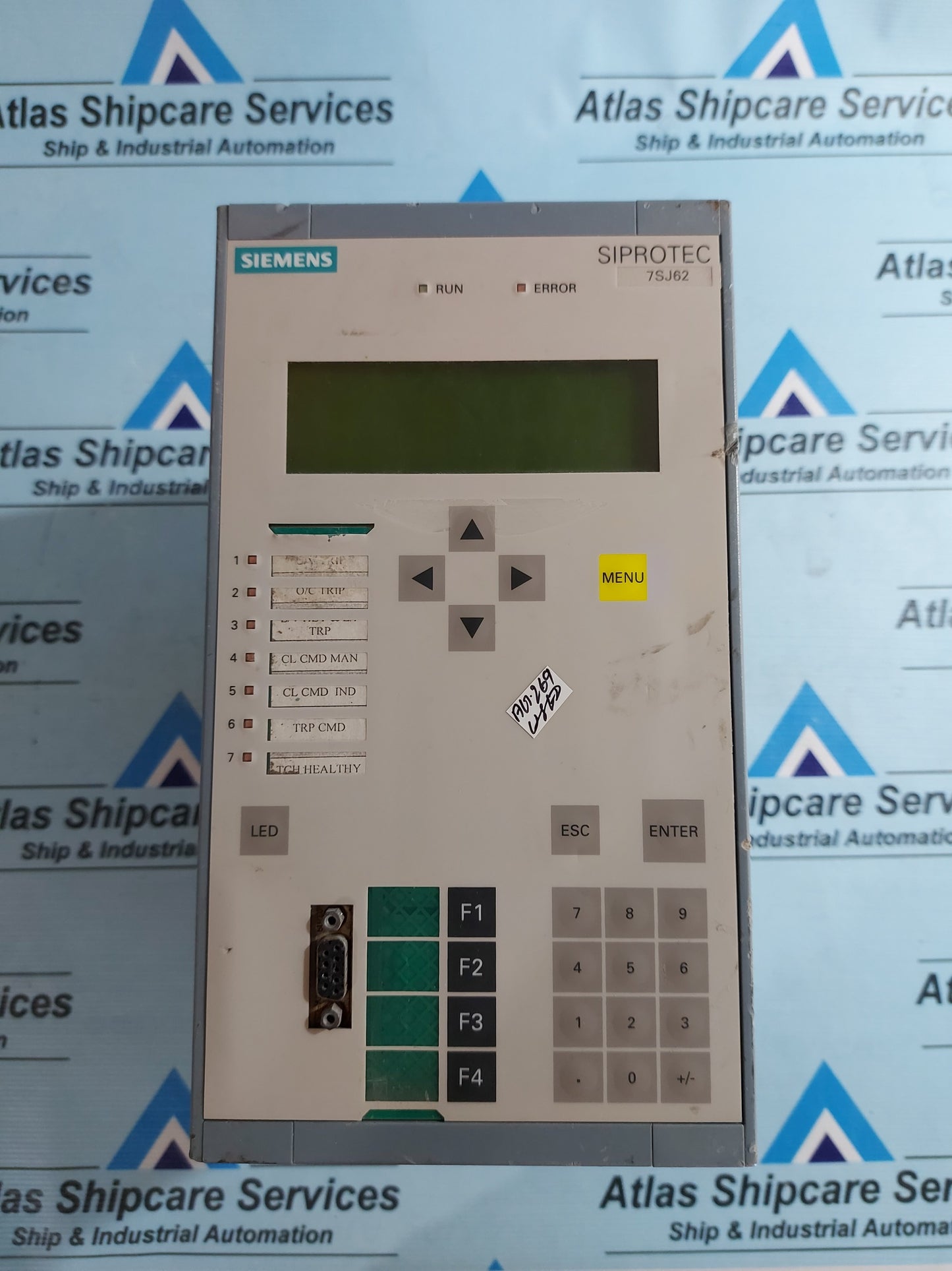 SIEMENS 7SJ62 SIPROTEC 7SJ6225-5EB92-1FE0/FF OVERCURRENT PROTECTION RELAY AG269