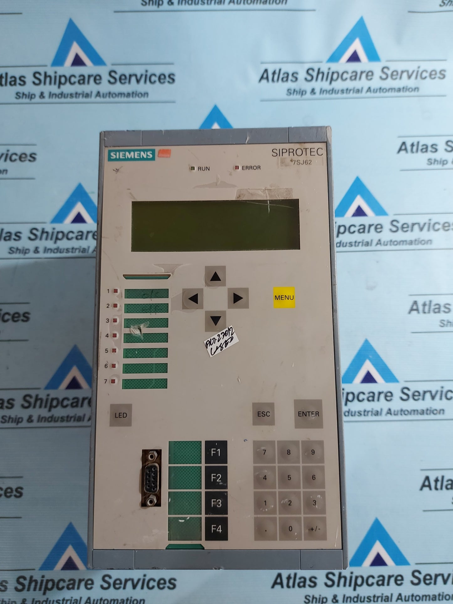 SIEMENS 7SJ62 SIPROTEC 7SJ6225-5EB92-1FE0/GG MULTIFUNCTION PROTECTION RELAY AG270