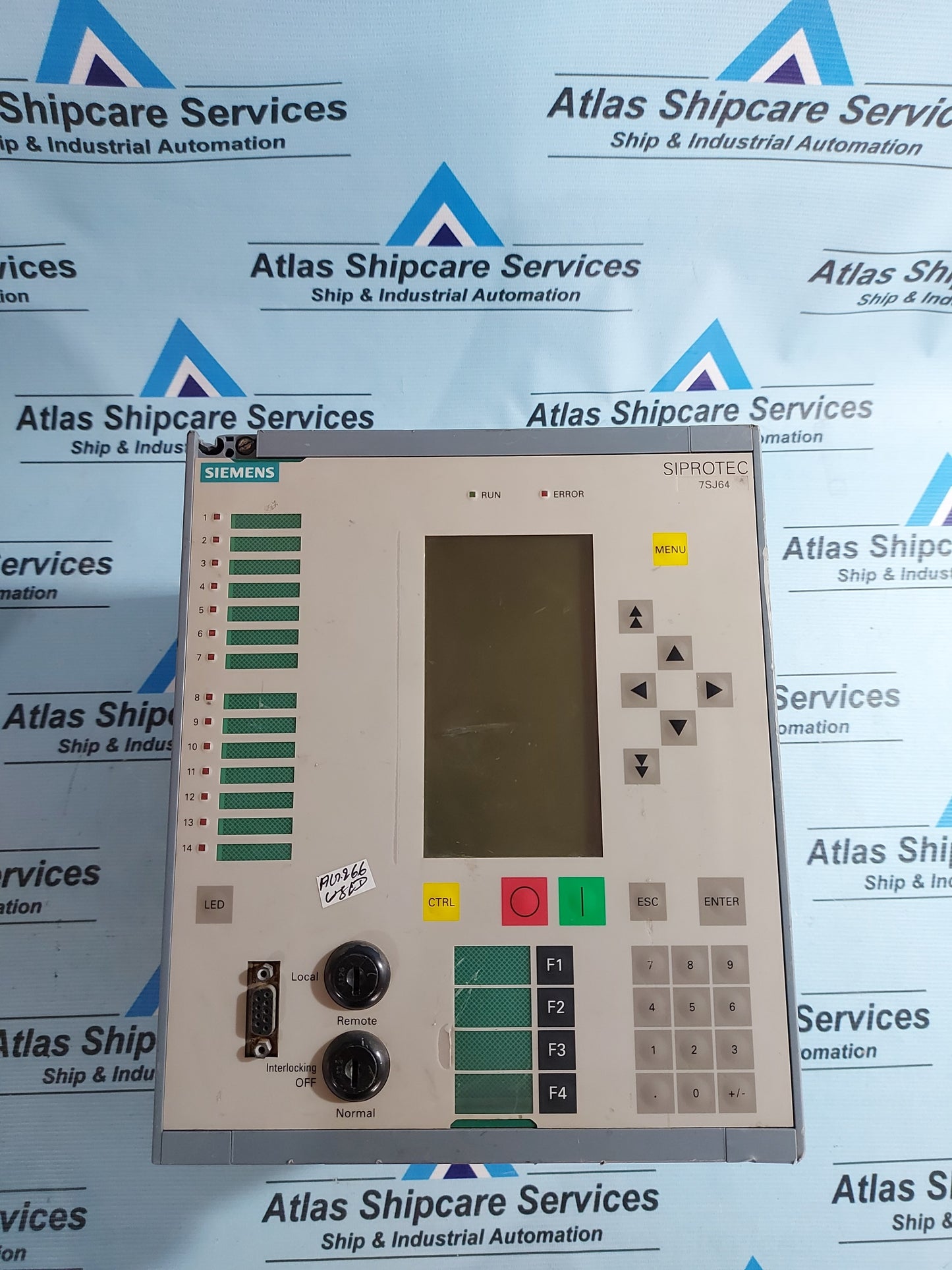 SIEMENS 7SJ64 SIPROTEC 7SJ6415-5EB92-1FE0/EE OVERCURRENT PROTECTION RELAY AG266