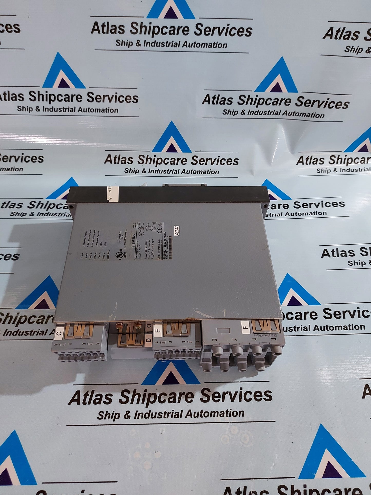 SIEMENS 7SJ8012-1EB90-1FA0/CC OVERLOAD PROTECTION RELAY