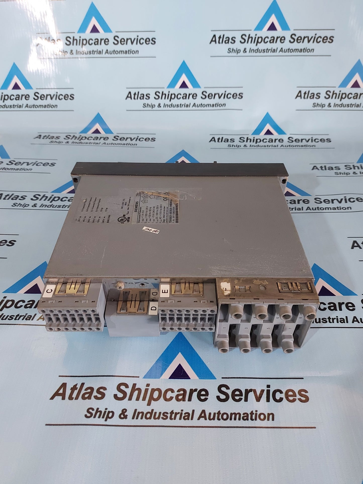 SIEMENS 7SK8031-5EB20-1HE0/CC OVERCURRENT PROTECTION RELAY