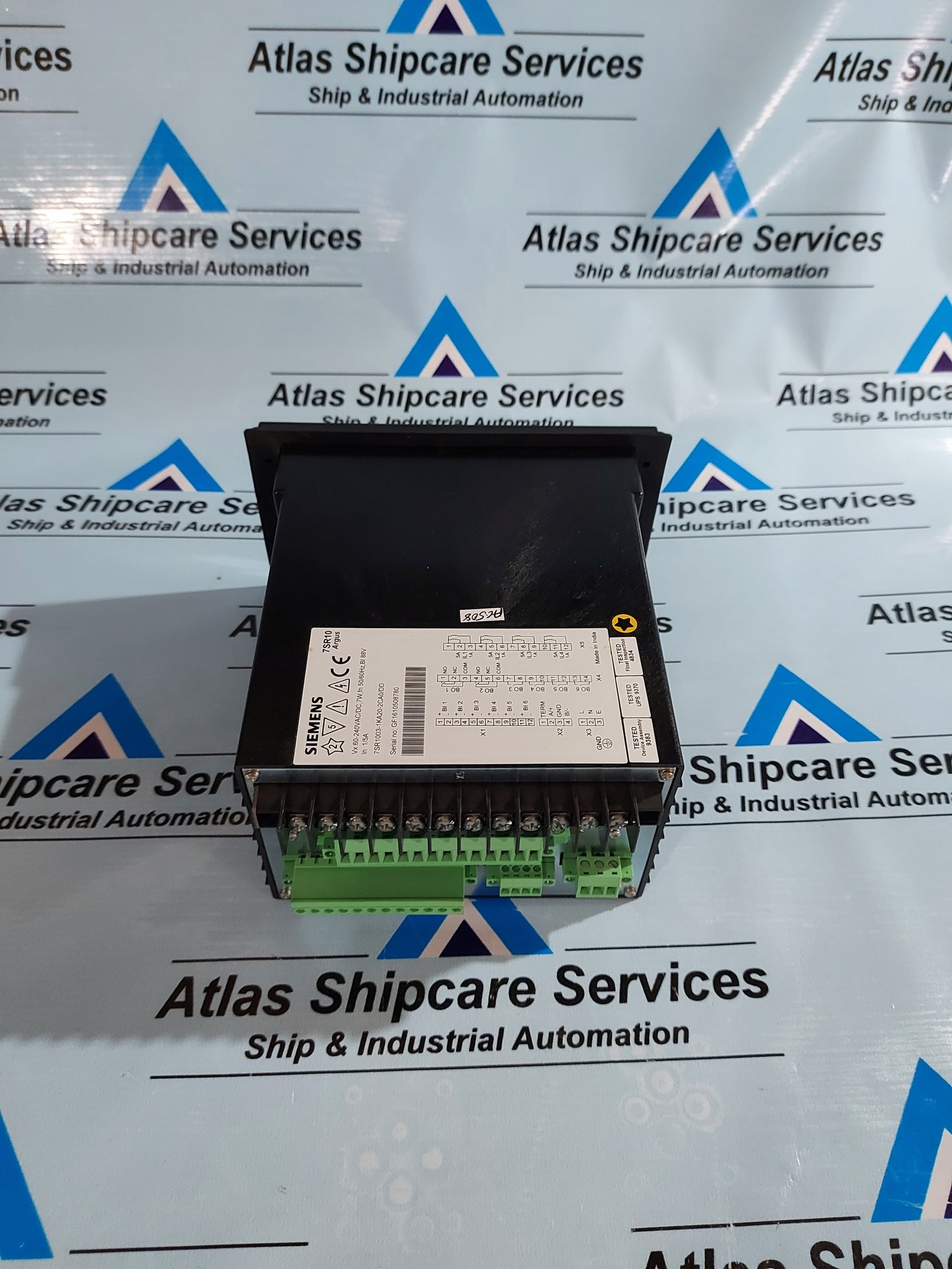 SIEMENS 7SR1003-1KA20-2CA0/DD OVERCURRENT PROTECTION NUMERICAL RELAY