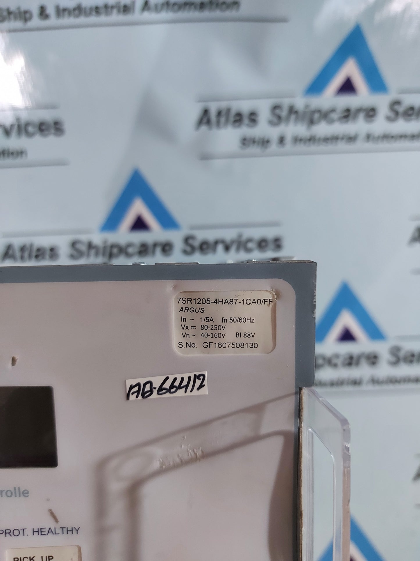 SIEMENS 7SR1205-4HA87-1CA0/FF DIRECTIONAL OVERCURRENT RELAY