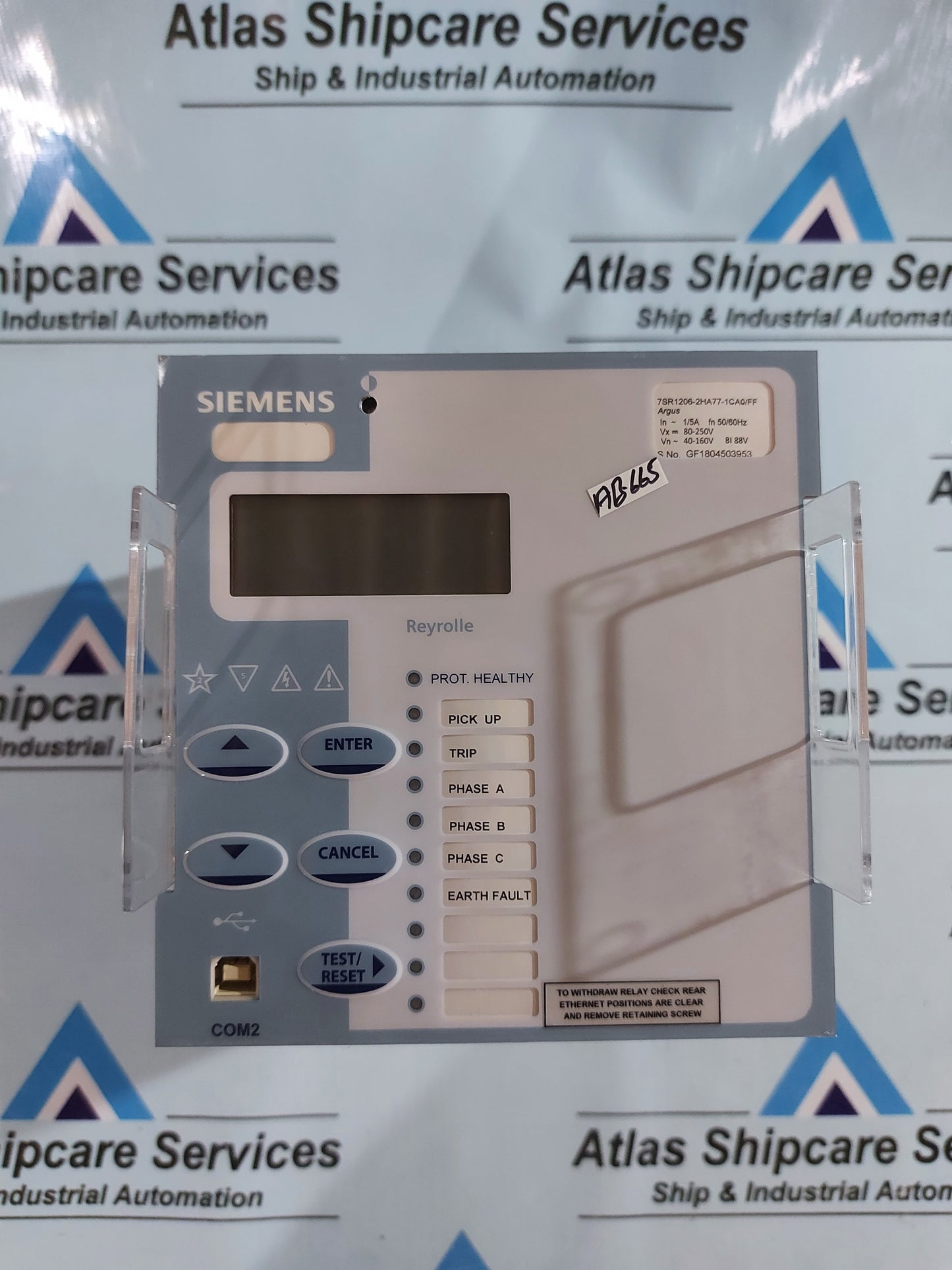 SIEMENS 7SR1206-2HA77-1CA0/FF DIRECTIONAL OVERCURRENT RELAY