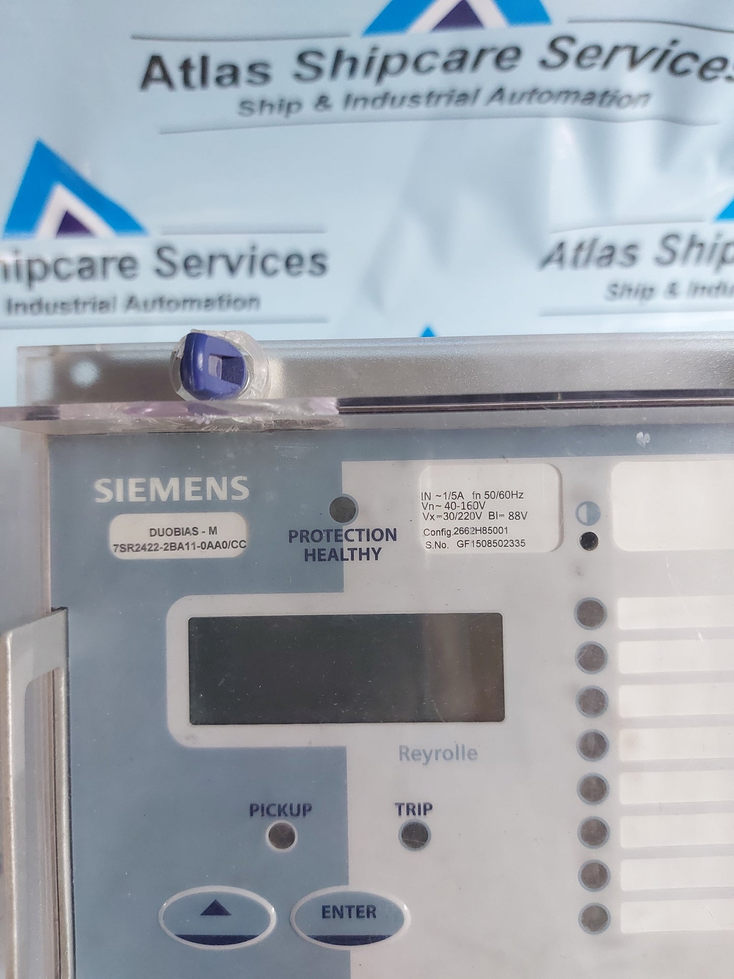 SIEMENS 7SR2422-2BA11-0AA0/CC TRANSFORMER PROTECTION RELAY