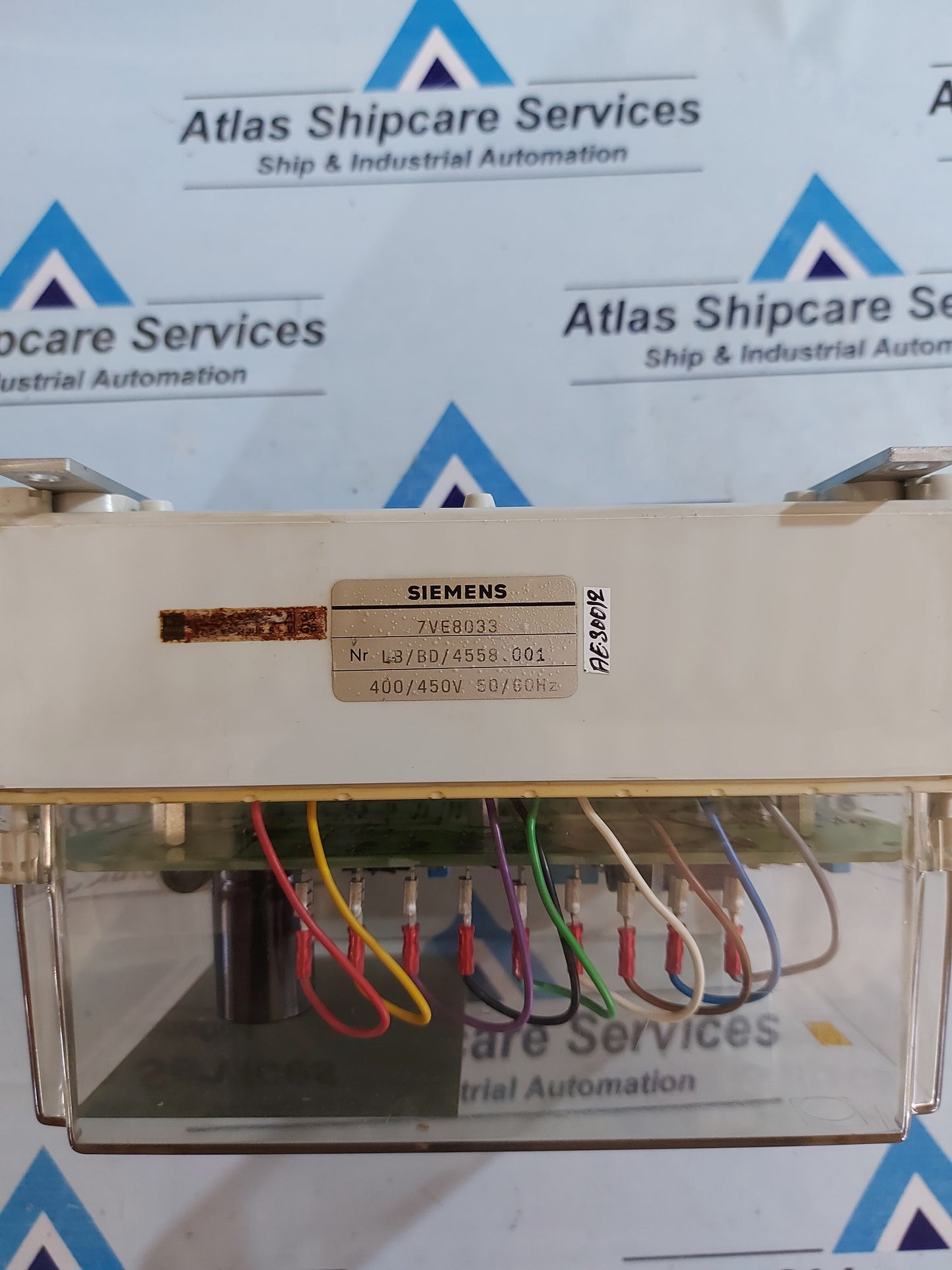 SIEMENS 7VE8033 CONTROL RELAY