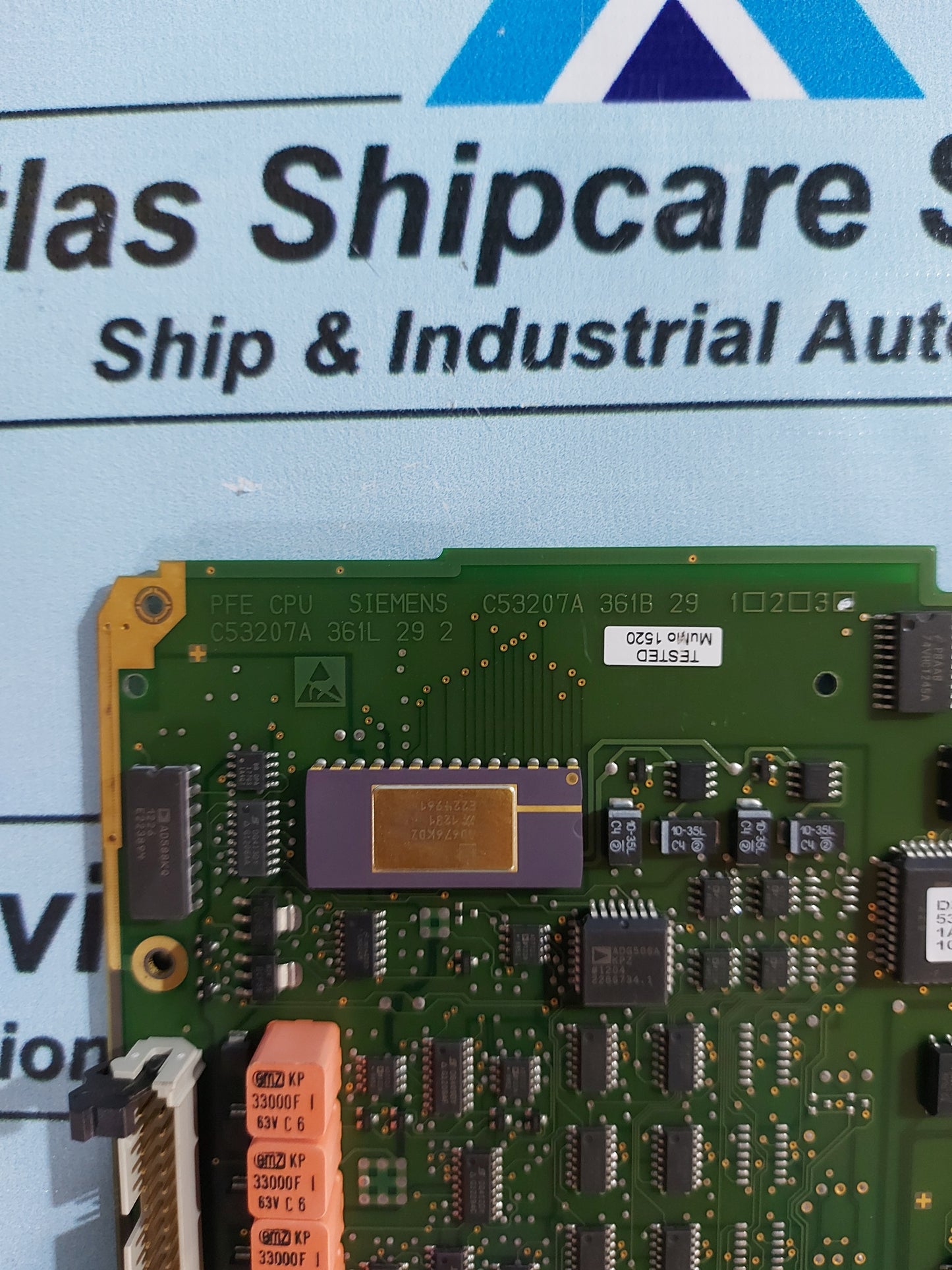 SIEMENS A5E00203340-06 PCB CARD C53207A 361B 29 3