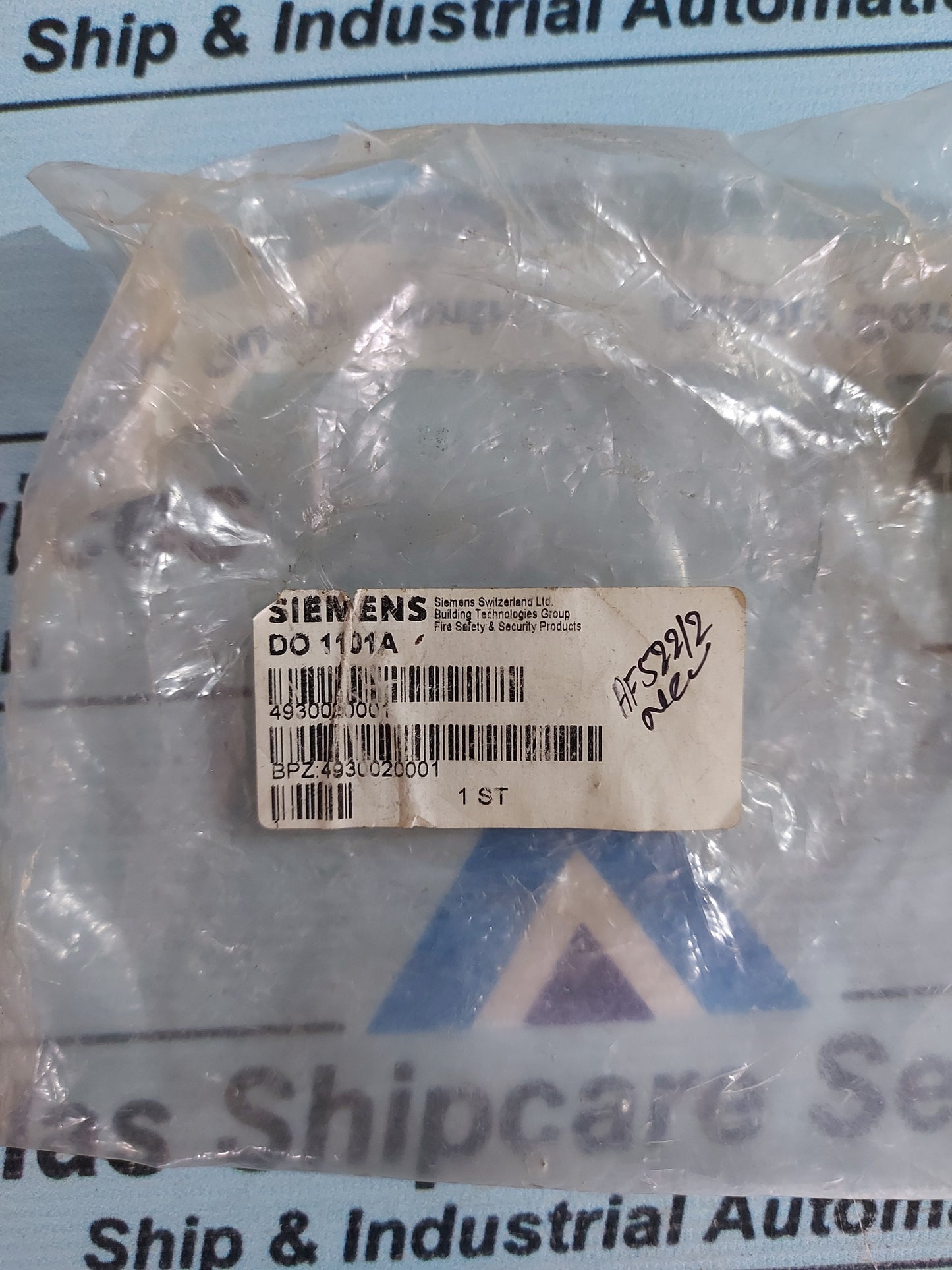 SIEMENS DO1101A SMOKE DETECTOR 493002 HB
