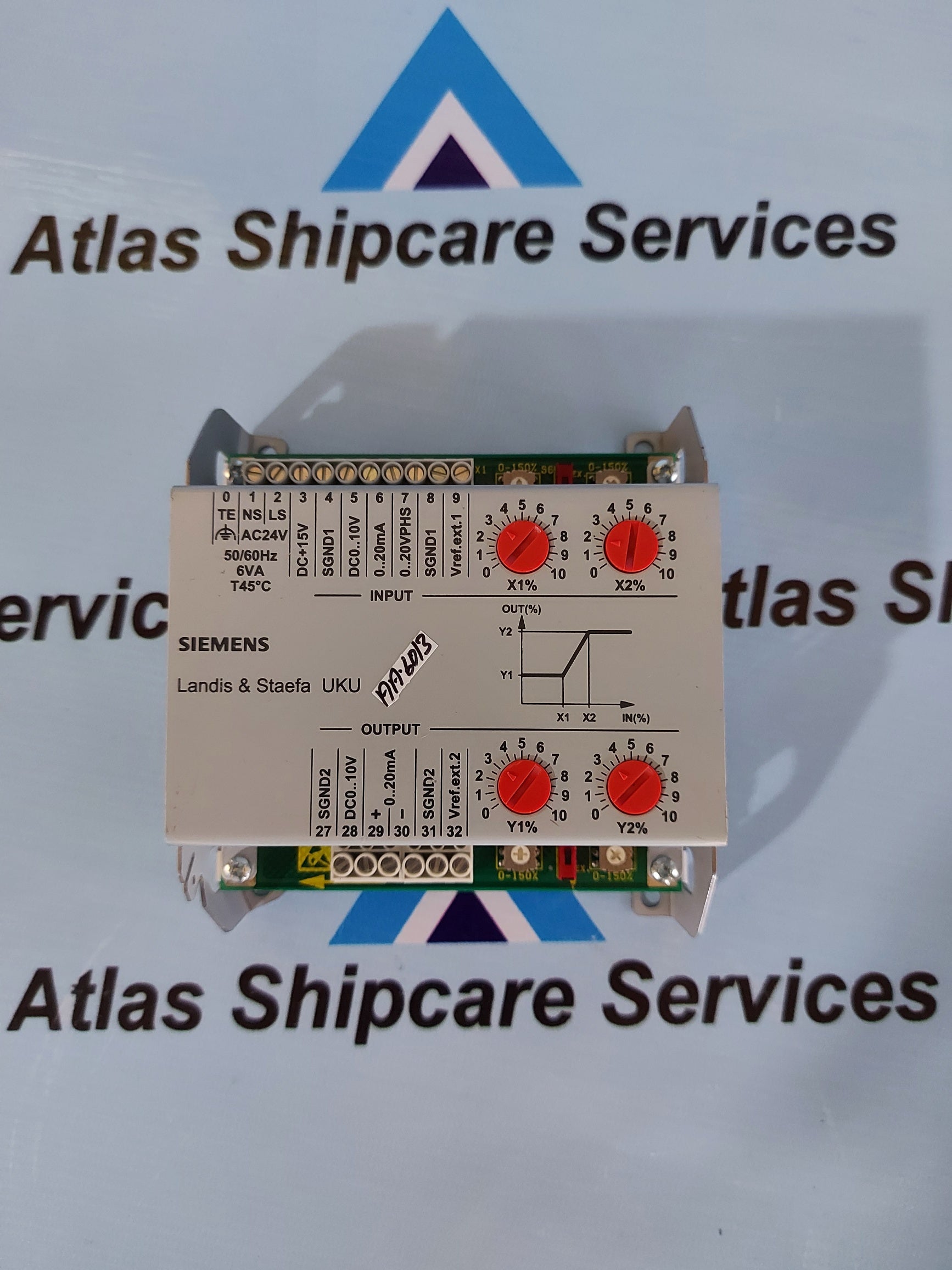 Controller PRFA-C/A Landis & Staefa 230VAC PRFACA - Axxa - Motor Controller PRFA-C/A Landis & Staefa 230VAC PRFACA - Axxa - Motor