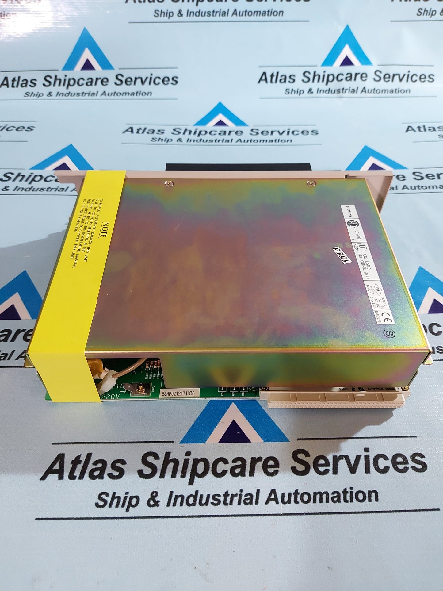 SIEMENS SIMATIC 505-6660 110/220 VAC POWER SUPPLY