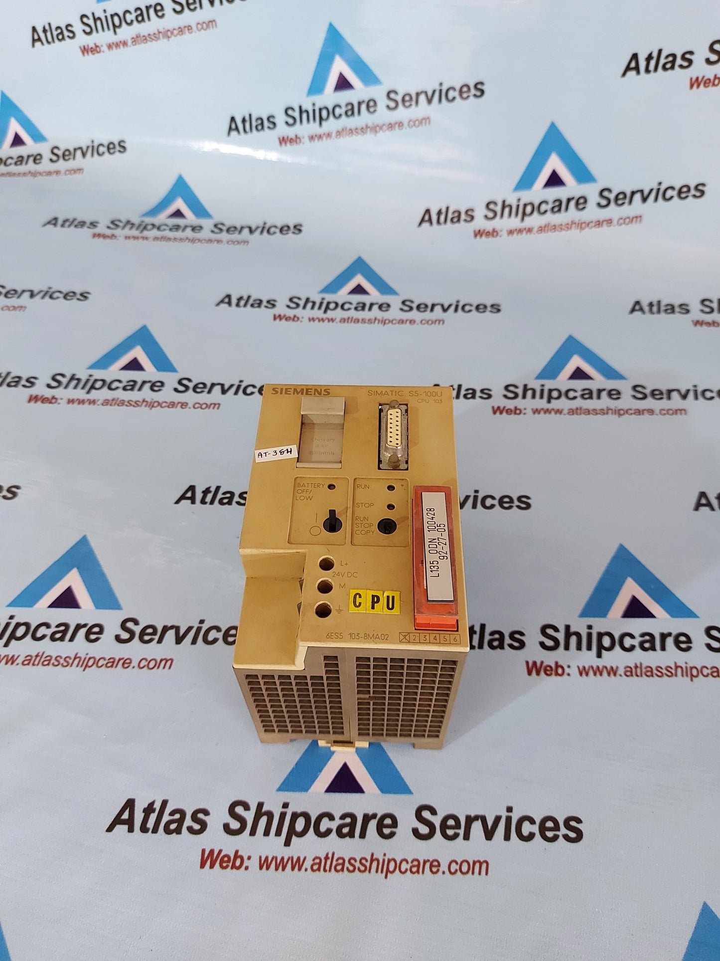 SIEMENS SIMATIC S5-100U 6ES5 103-8MA02 PROCESSOR MODULE