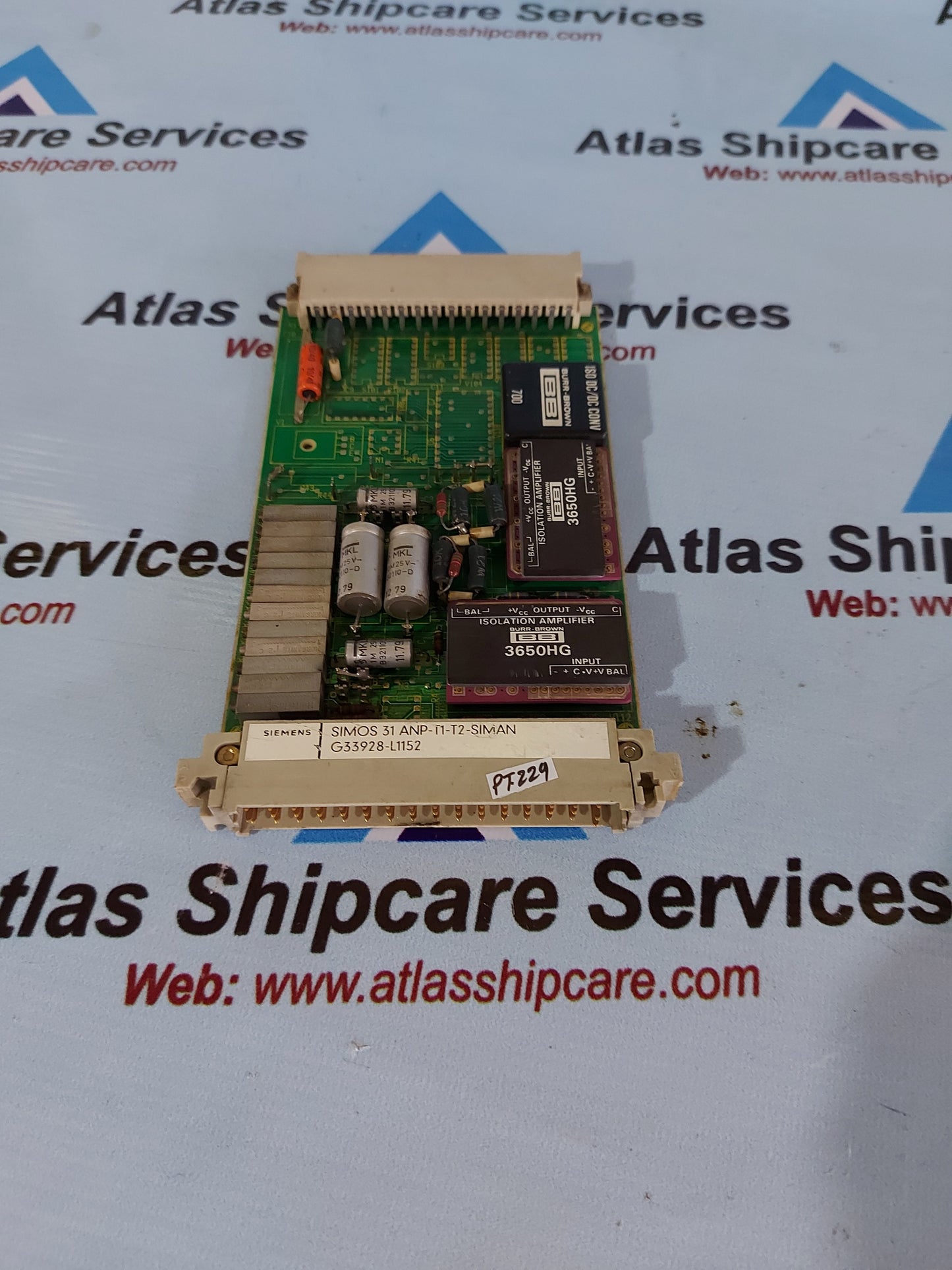 SIEMENS SIMOS 31 ANP-T1-T2-SIMAN G33928-L1152 PC BOARD
