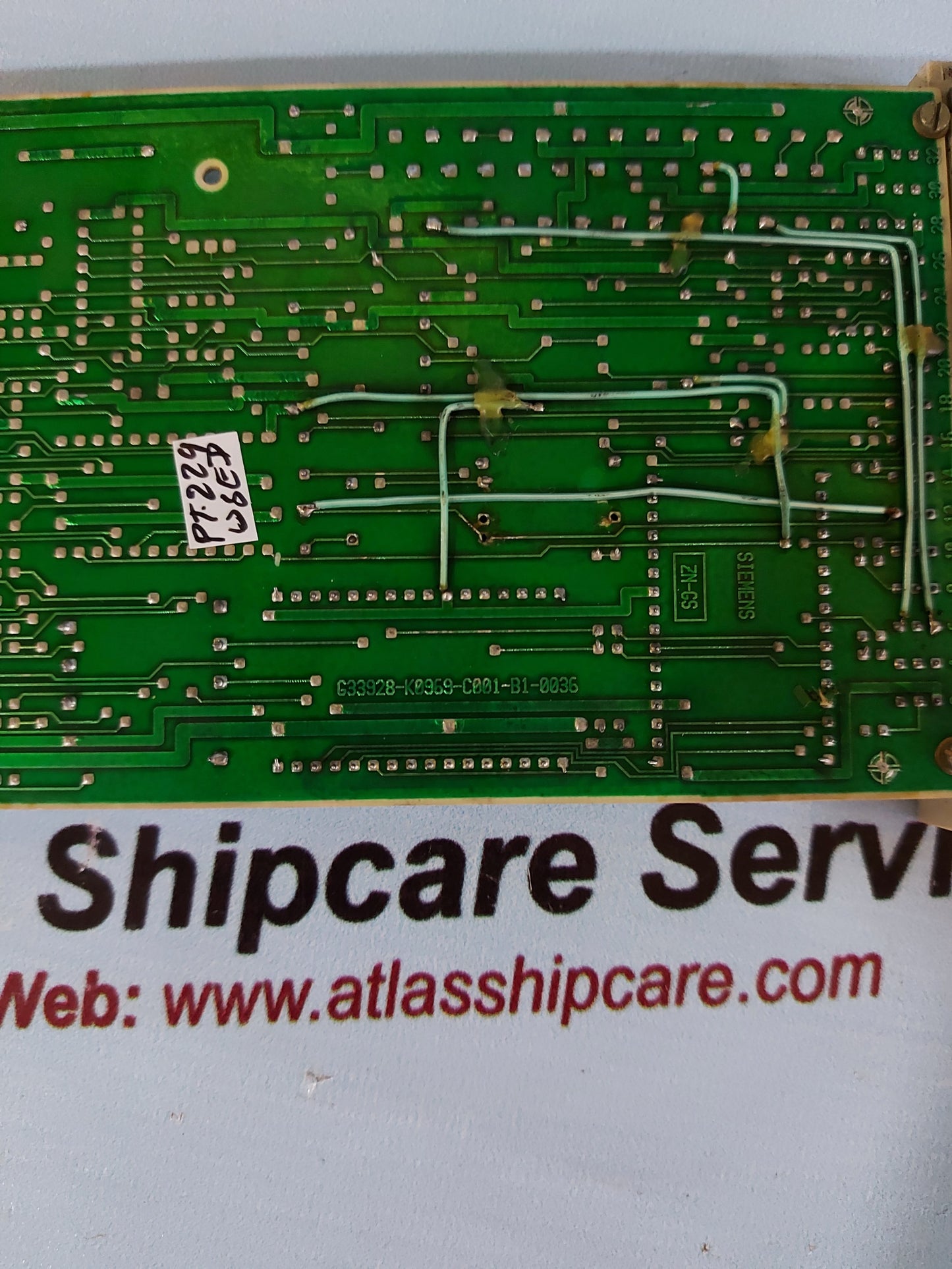 SIEMENS SIMOS 31 ANP-T1-T2-SIMAN G33928-L1152 PC BOARD