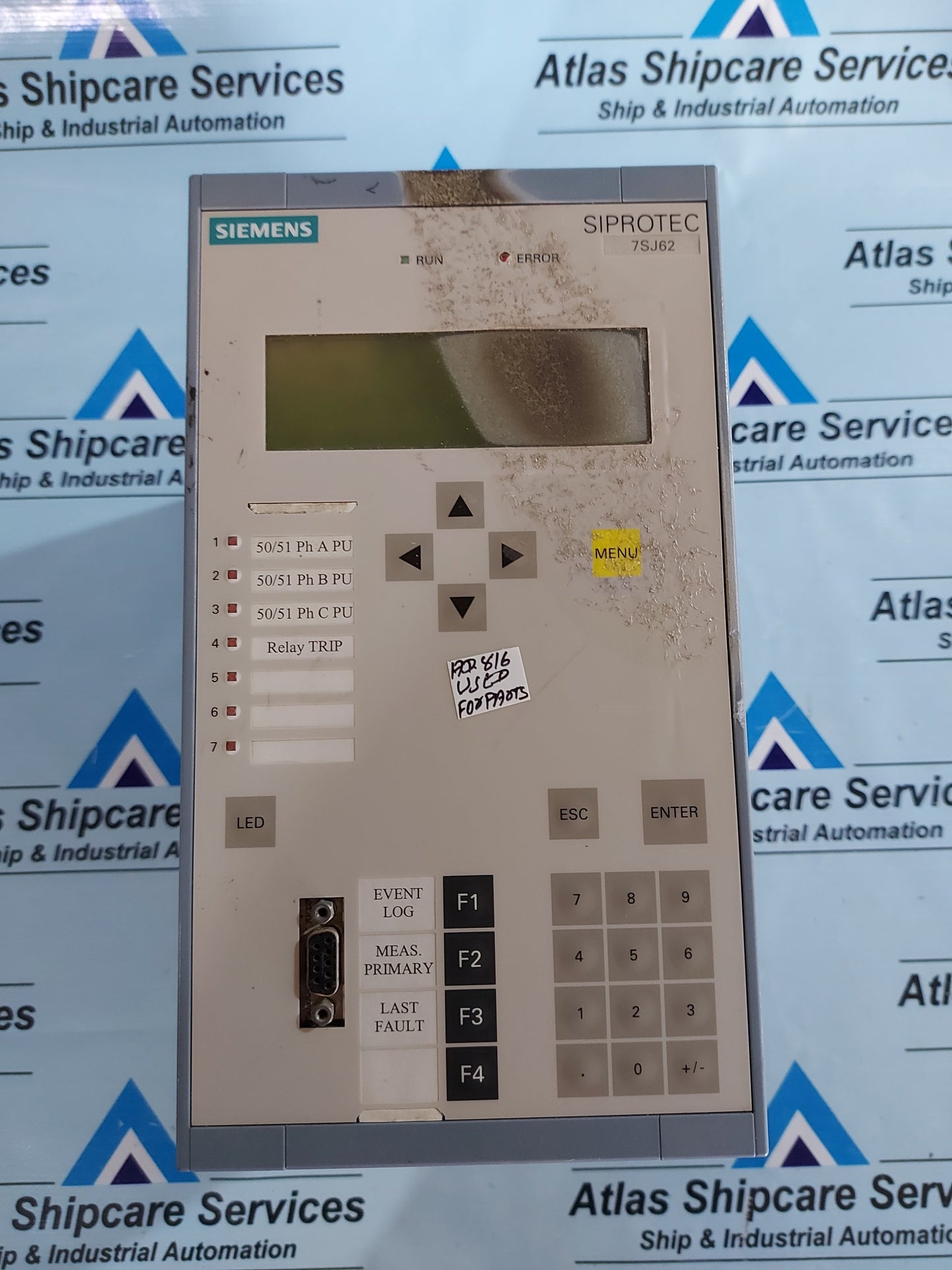 SIEMENS SIPROTEC 7SJ6211-2EB92-1FE0/EE OVERCURRENT PROTECTION AND CONTROL