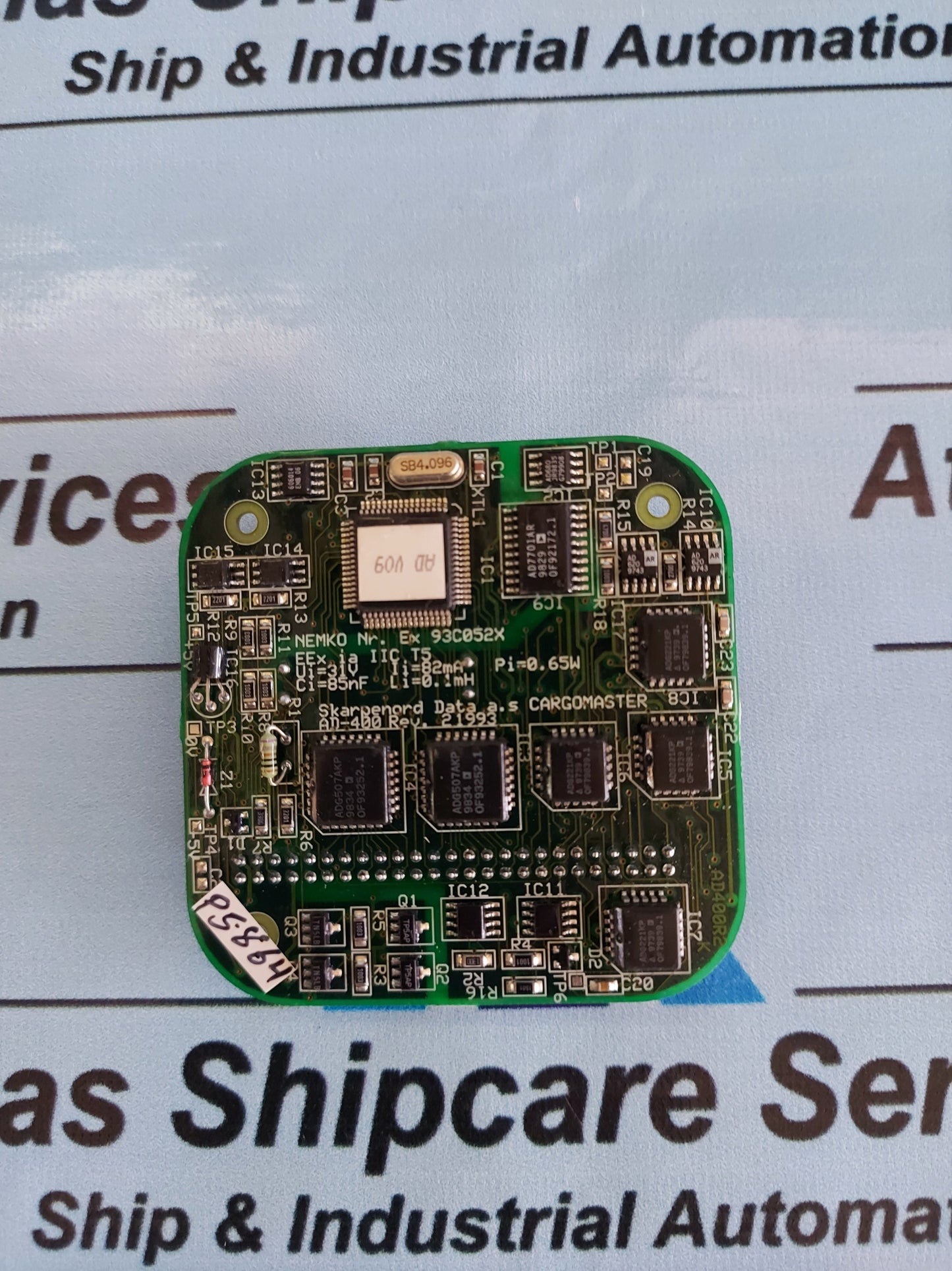 SKARPENORD AD400 CARGOMASTER PCB CARD REV.2