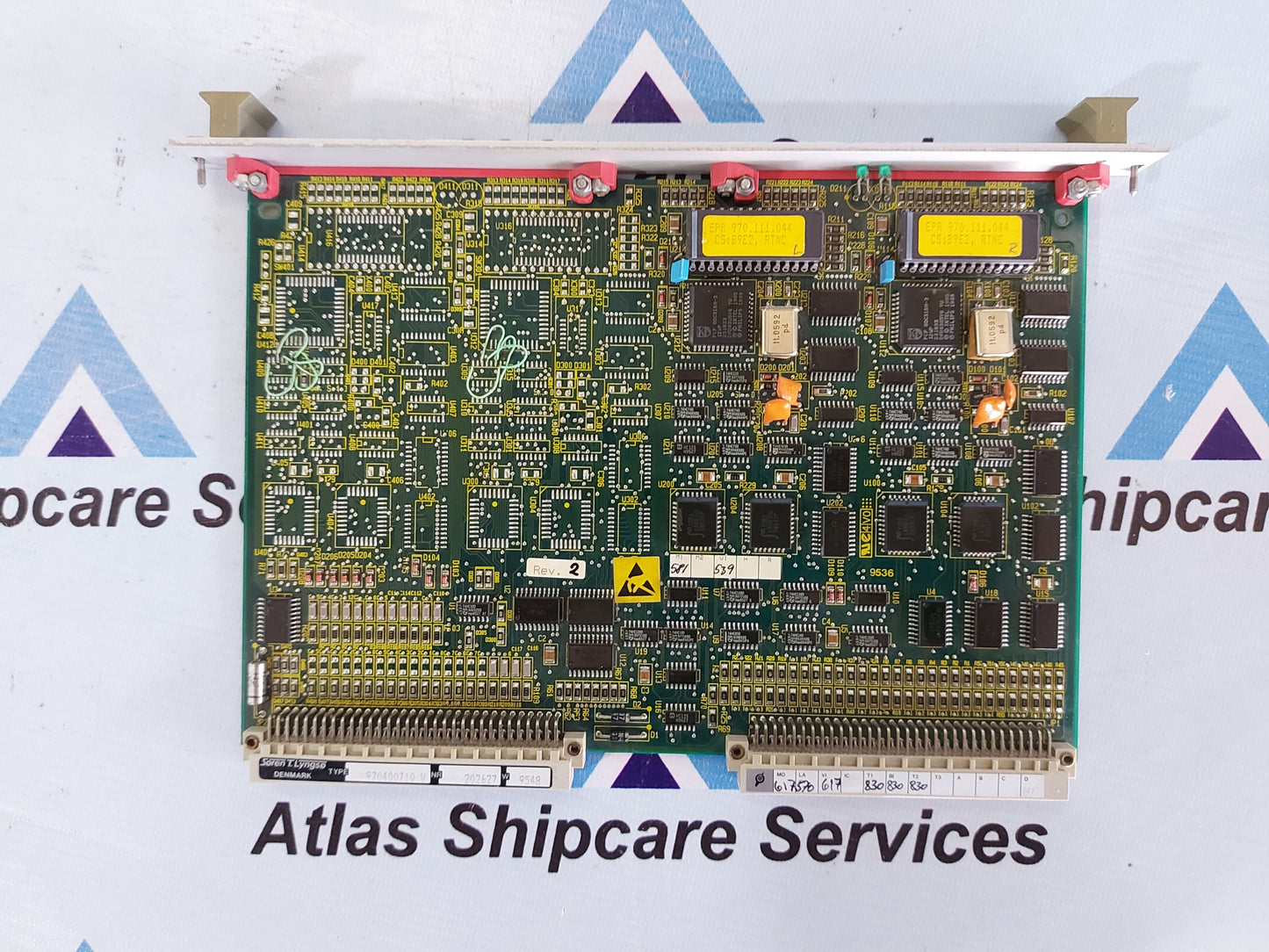 SOREN T.LYNGSO 970400710 V NR.202627 W.9548 PCB CARD
