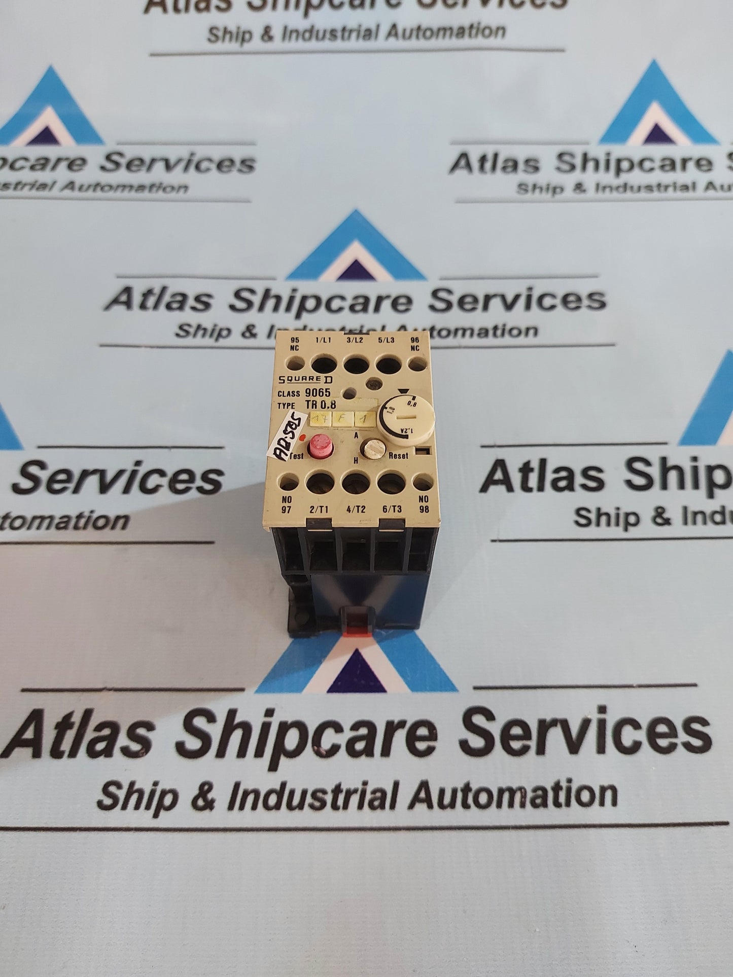 SQUARE D CLASS 9065 TYPE TR 0.8 OVERLOAD RELAY