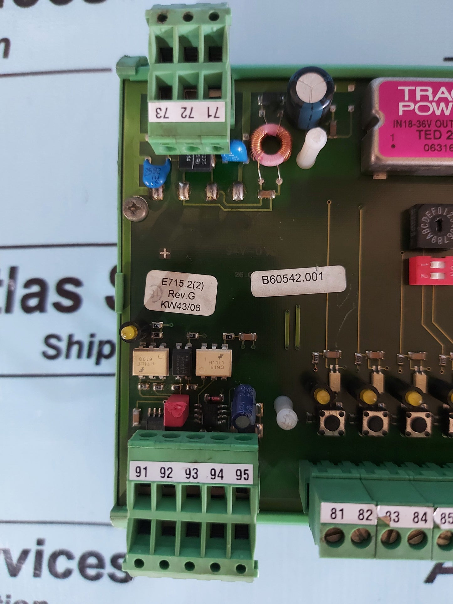 STEIN SOHN F601002A PARALLEL PRINTER INTERFACE