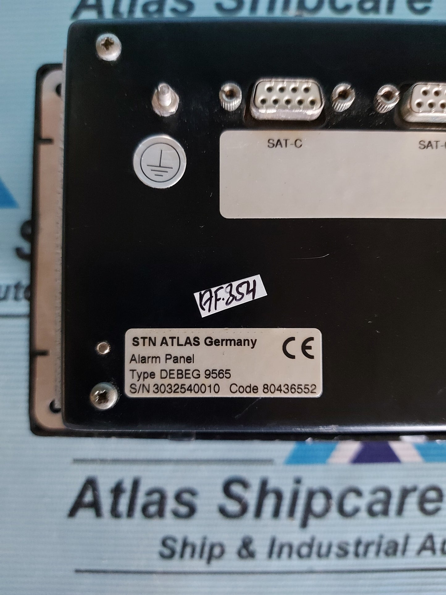 STN ATLAS DEBEG 9565 ALARM PANEL