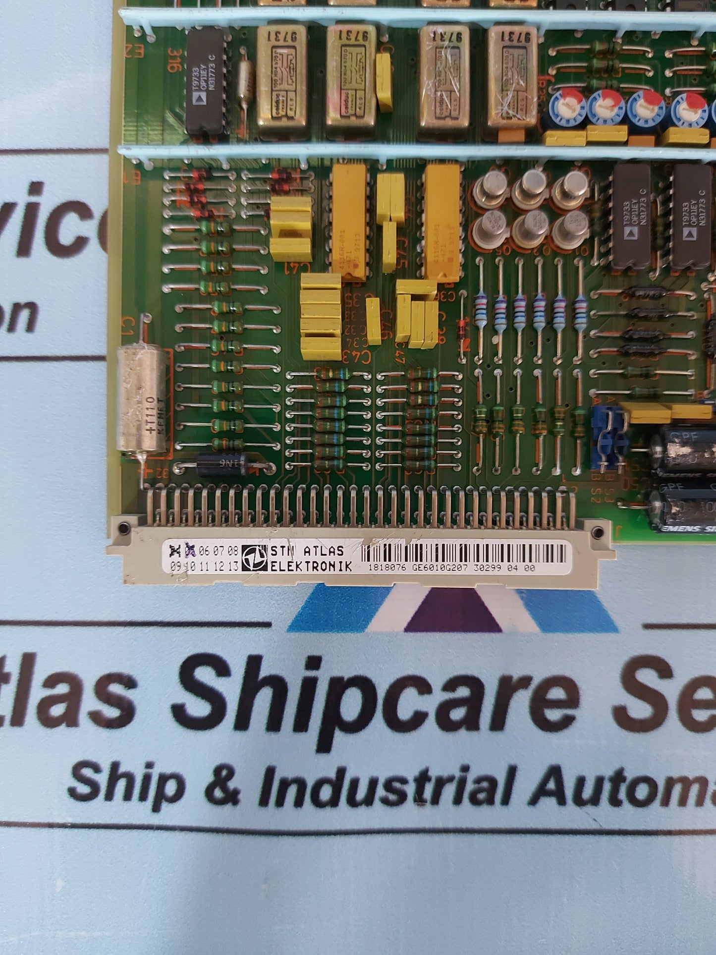STN ATLAS ELEKTRONIK GE 6010 G 207 PCB CARD