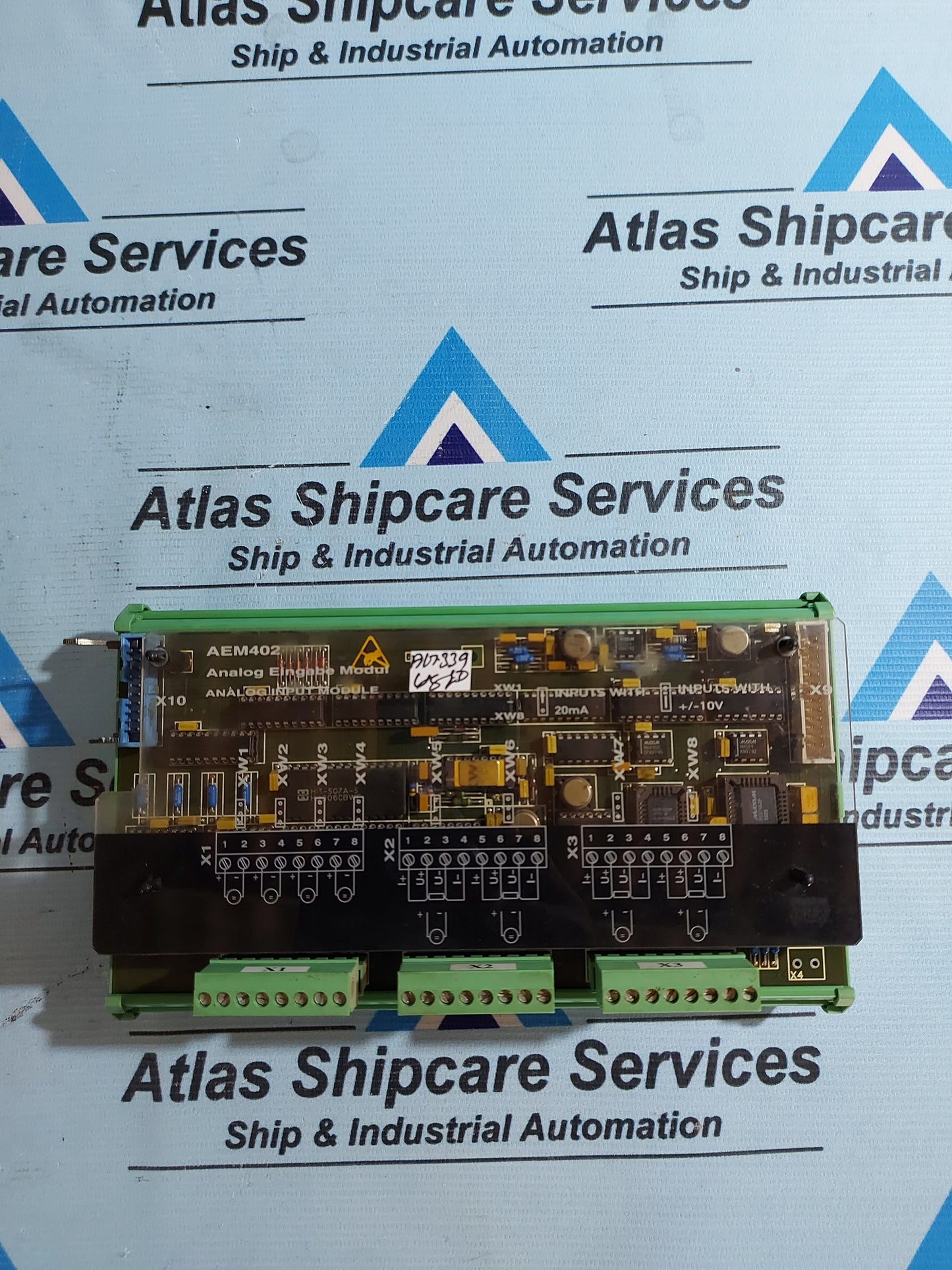STN ATLAS/LYNGSOE MARINE AEM 402 ANALOG INPUT MODULE PN : 271.138 714/E AG339