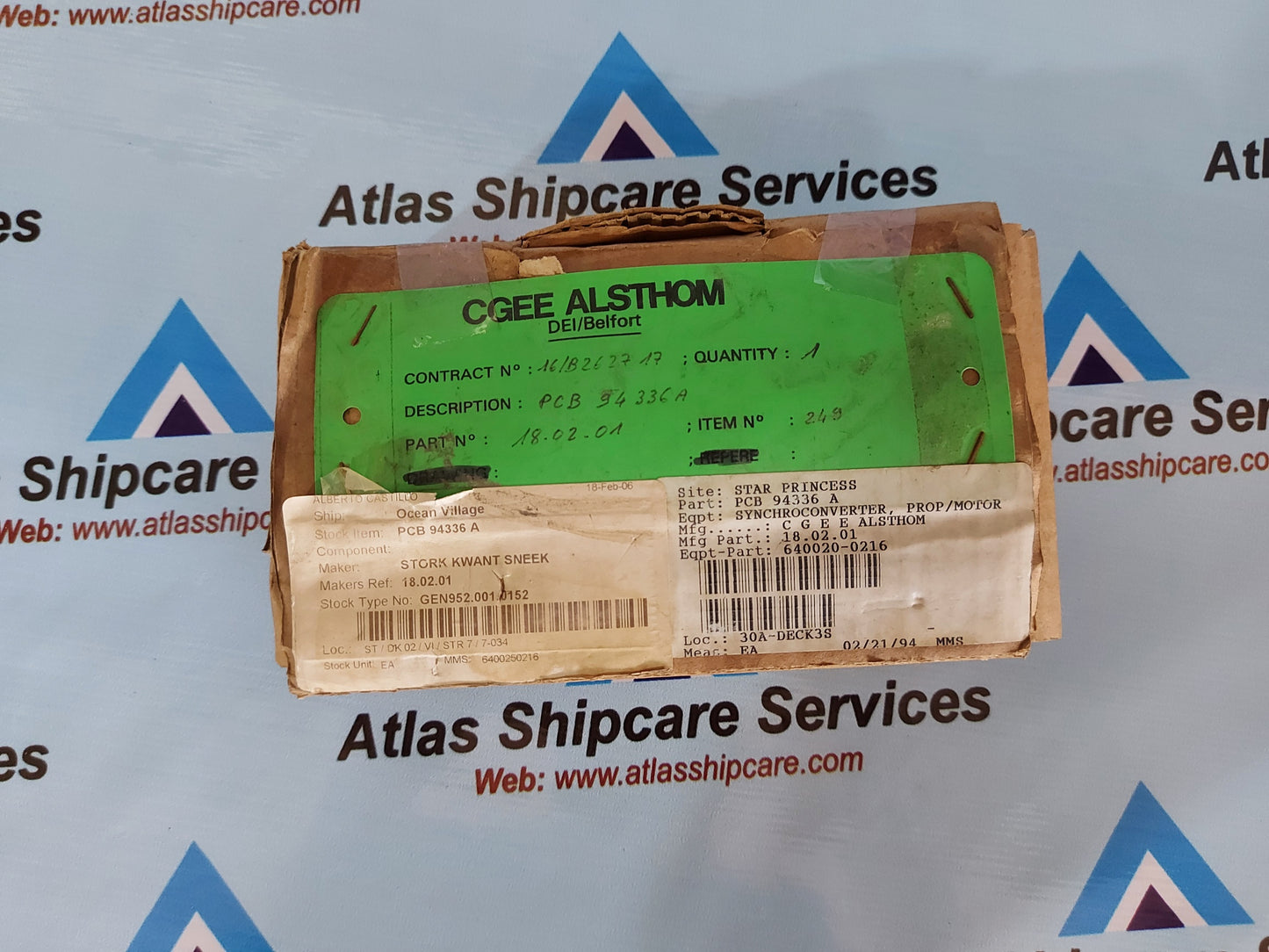 STORK KWANT 94 33 6A PCB CARD